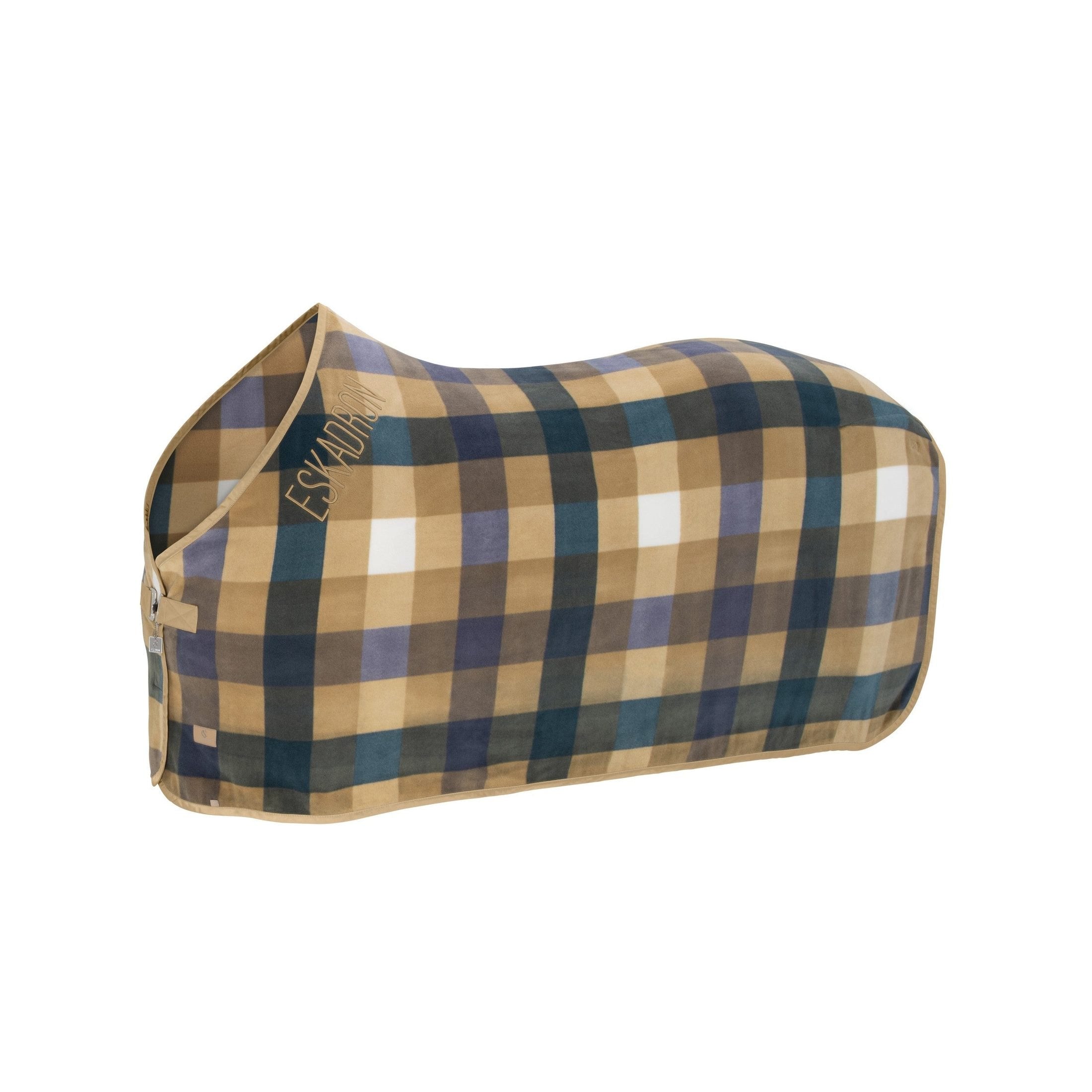 ESKADRON Classic Sports 26 Abschwitzdecke FLEECE CHECK sierra-orchid-ocean-withe sp-reitsport