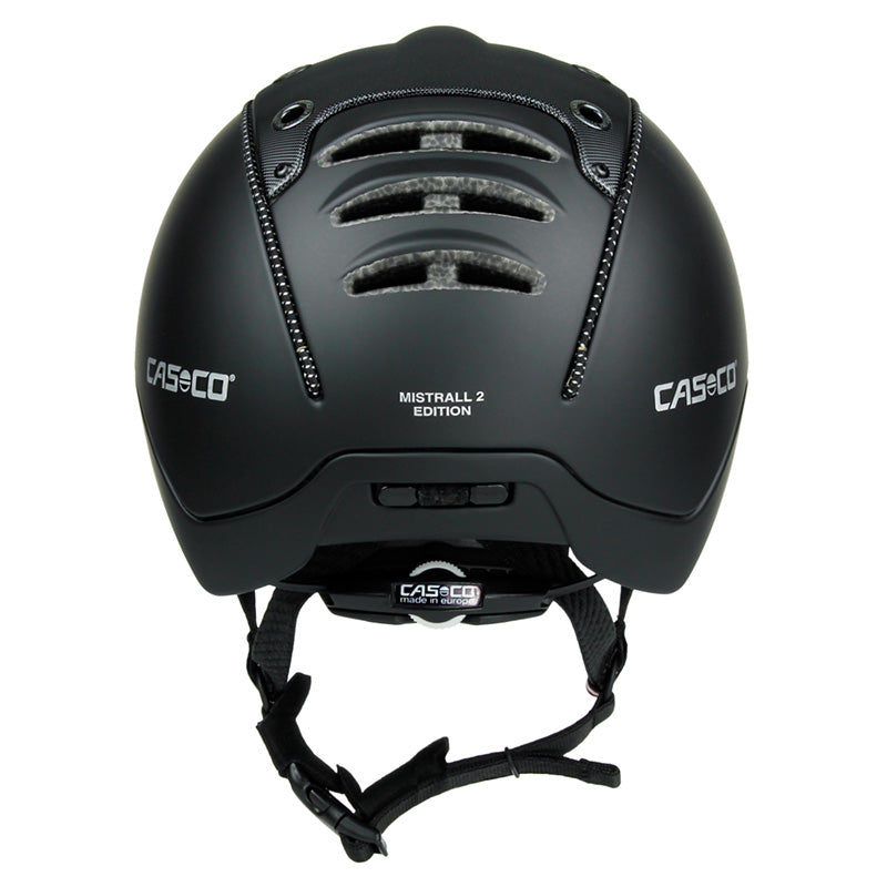 CASCO Reithelm Mistrall-2 Edition in schwarz & blau bei SP-Reitsport