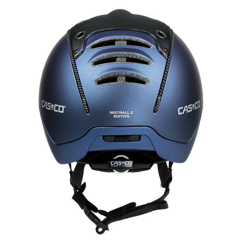 CASCO Reithelm Mistrall-2 Edition in schwarz & blau bei SP-Reitsport sp-reitsport