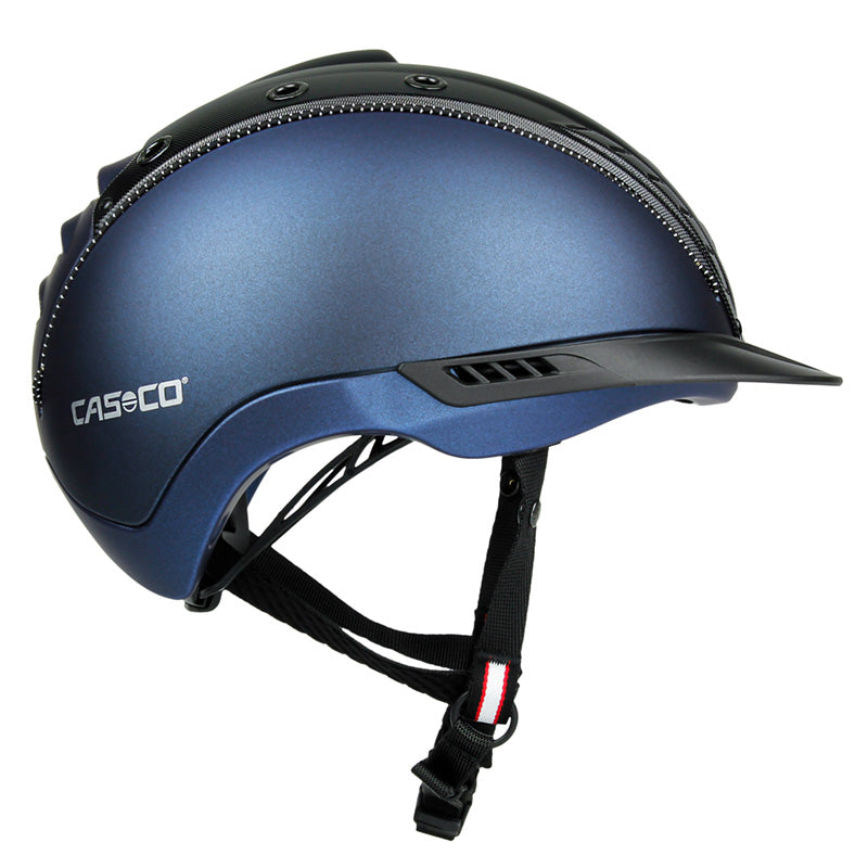 CASCO Reithelm Mistrall-2 Edition in schwarz & blau bei SP-Reitsport