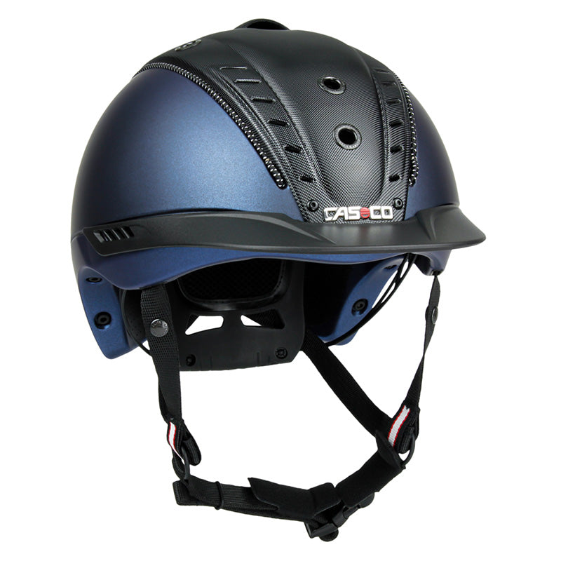 CASCO Reithelm Mistrall-2 Edition in schwarz & blau bei SP-Reitsport