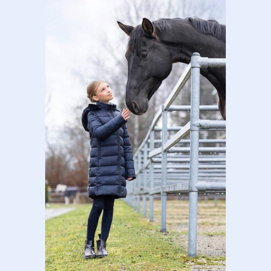 Covalliero Kinder Reitmantel H/W 2025 dark navy sp-reitsport