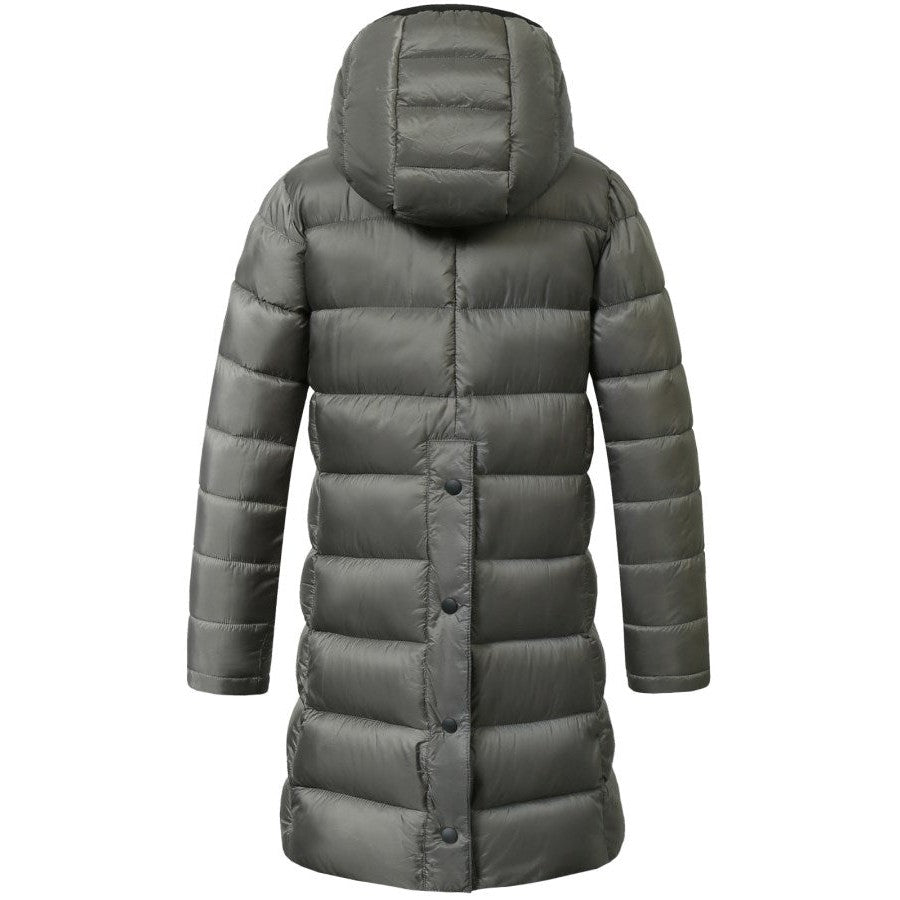 Covalliero Kinder Reitmantel H/W 2025 steel grey sp-reitsport