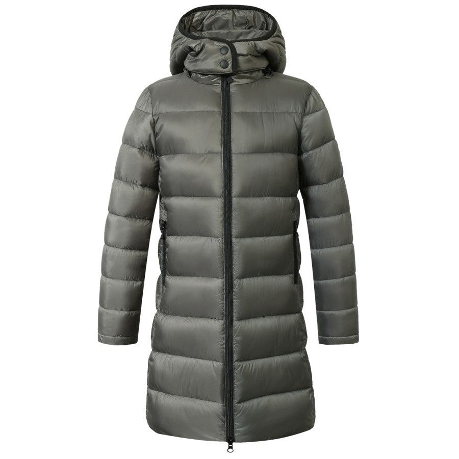 Covalliero Kinder Reitmantel H/W 2025 steel grey sp-reitsport