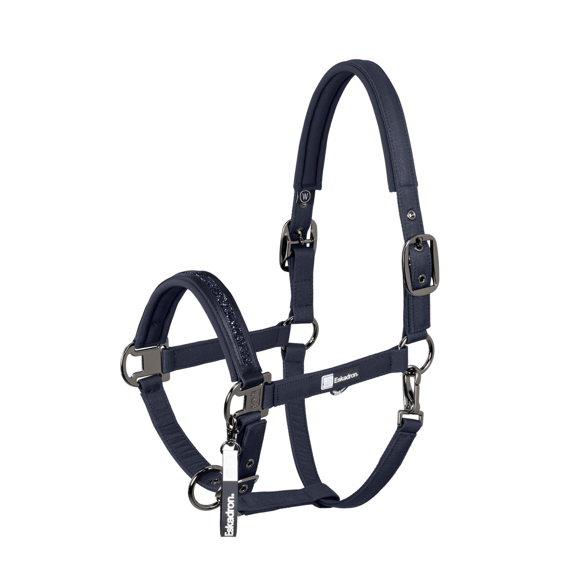 ESKADRON DYNAMIC 26 Halfter >SPARKLE JEWEL DOUBLE PIN< navy sp-reitsport