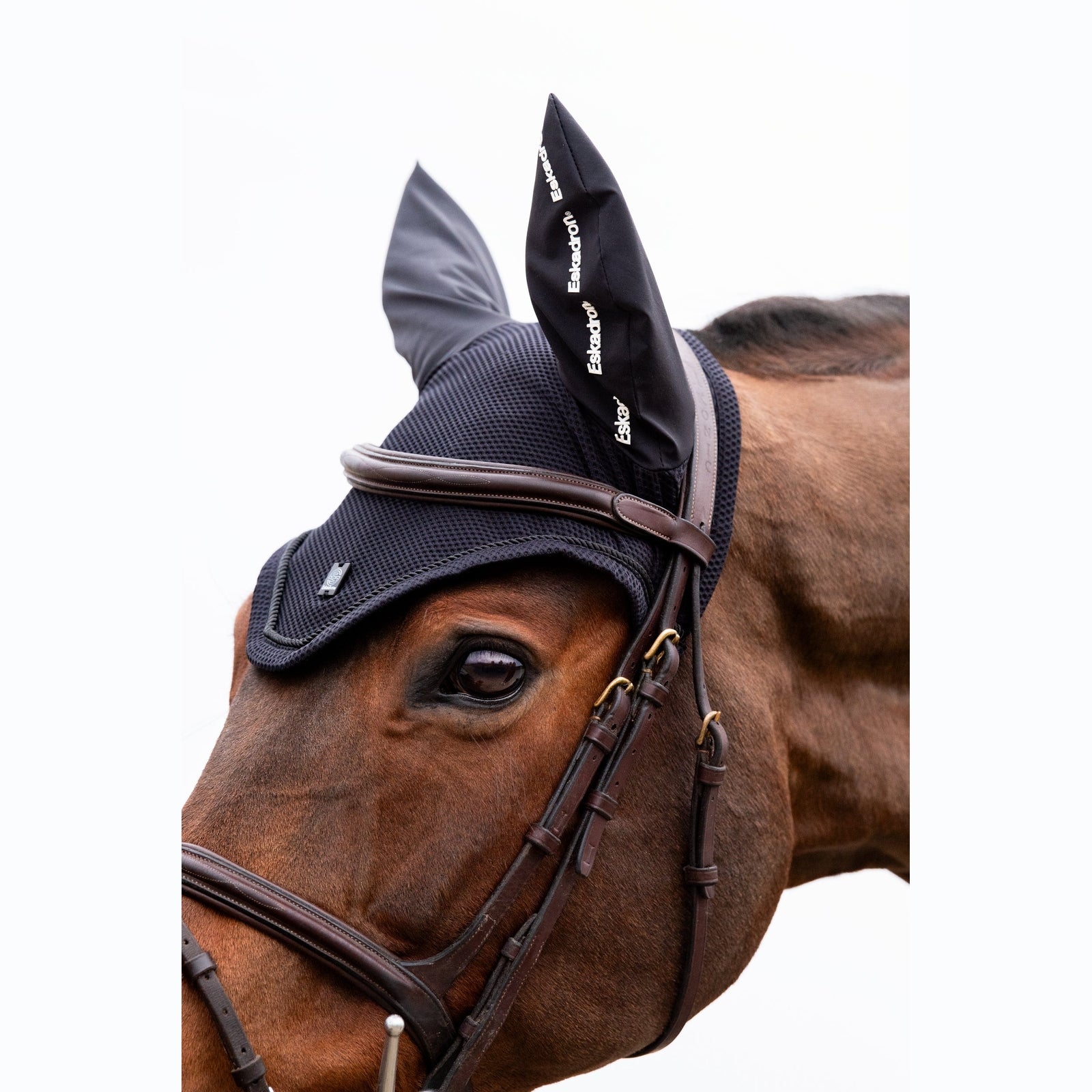 ESKADRON Dynamic 2024 Fliegenohren Sport Dynair Mesh Fliegenmütze/Fliegenhaube black/ schwarz bei SP-Reitsport