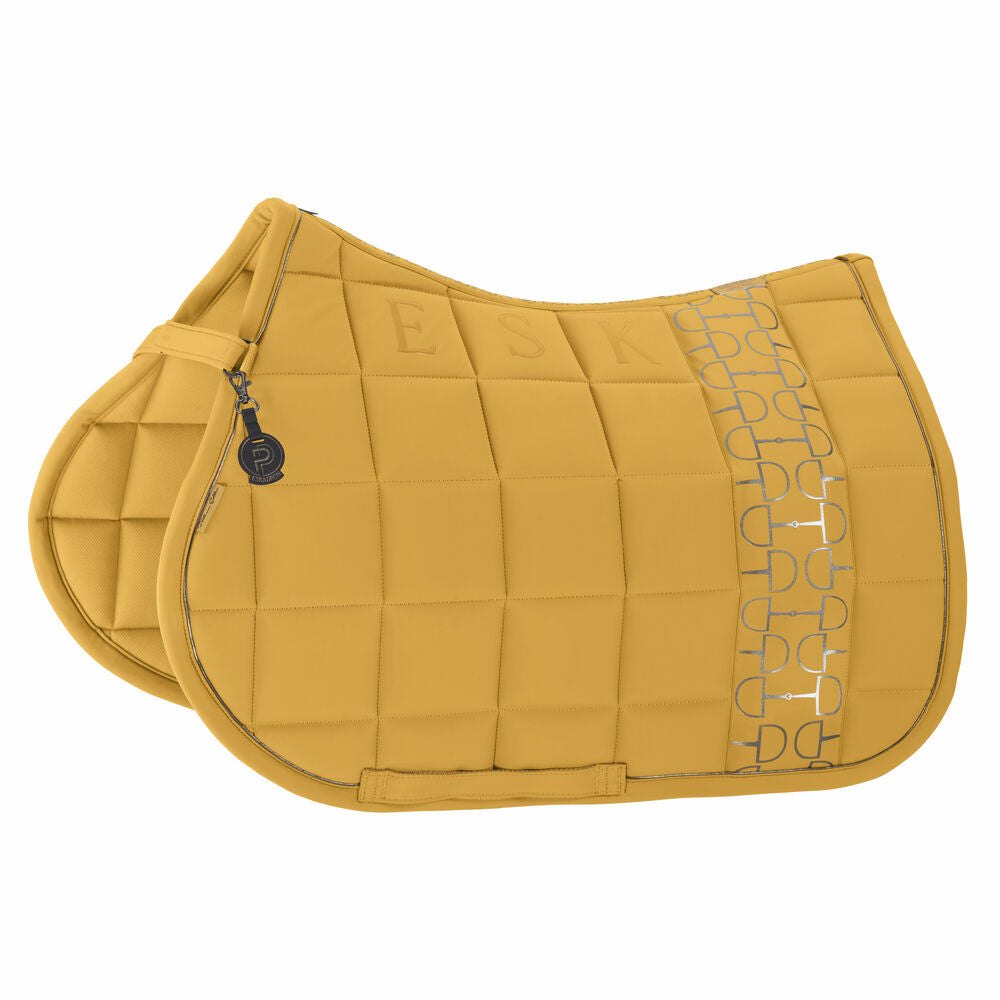 ESKADRON Schabracke BIG SQUARE SOFTSHELL Platinum 25 golden yellow sp-reitsport