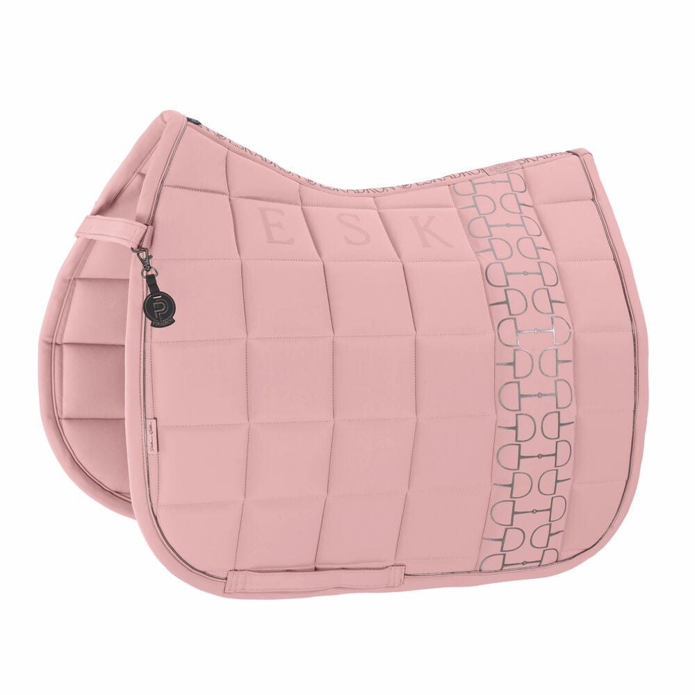 ESKADRON Schabracke BIG SQUARE SOFTSHELL Platinum 25 soft rouge sp-reitsport