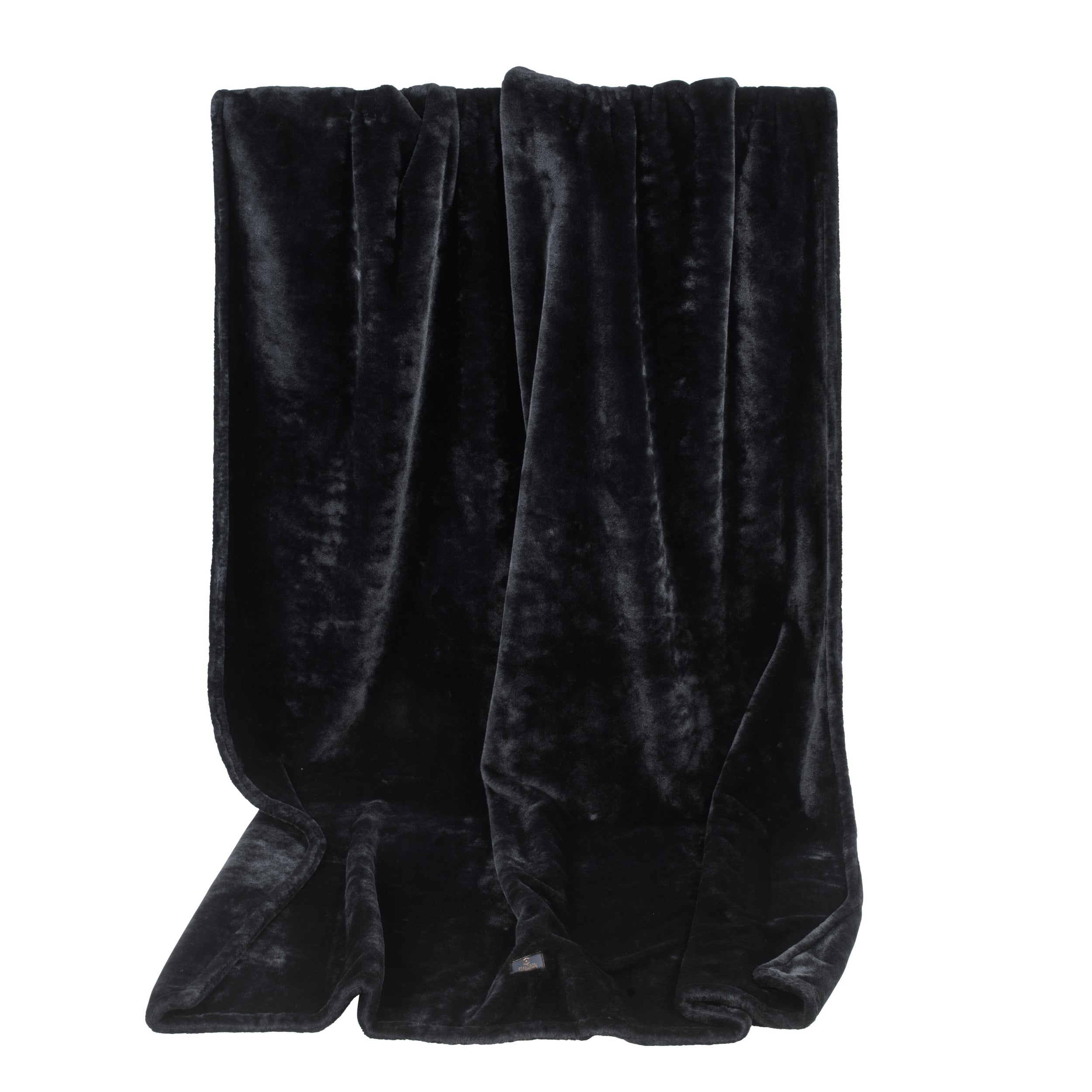 ESKADRON edle Sofadecke/ Kuscheldecke "COSY" Heritage 24/25 black