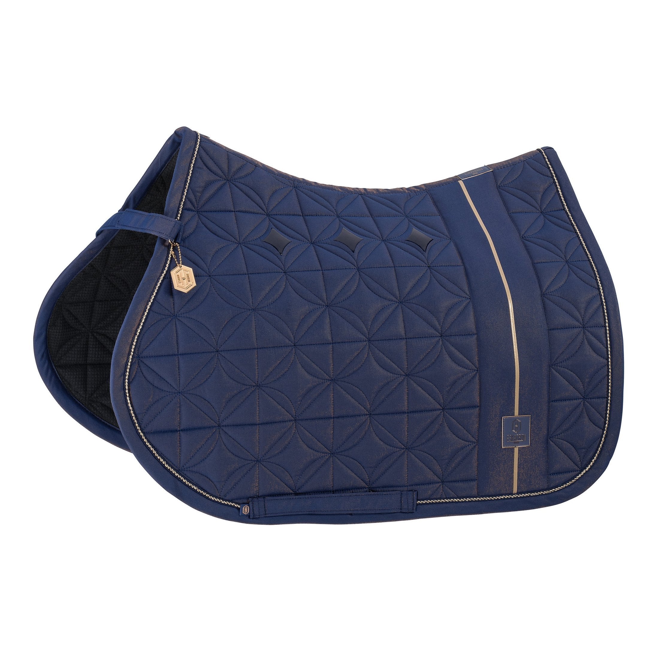 ESKADRON Schabracke "BIG SQUARE GLAM" Heritage 24/25 true blue sp-reitsport