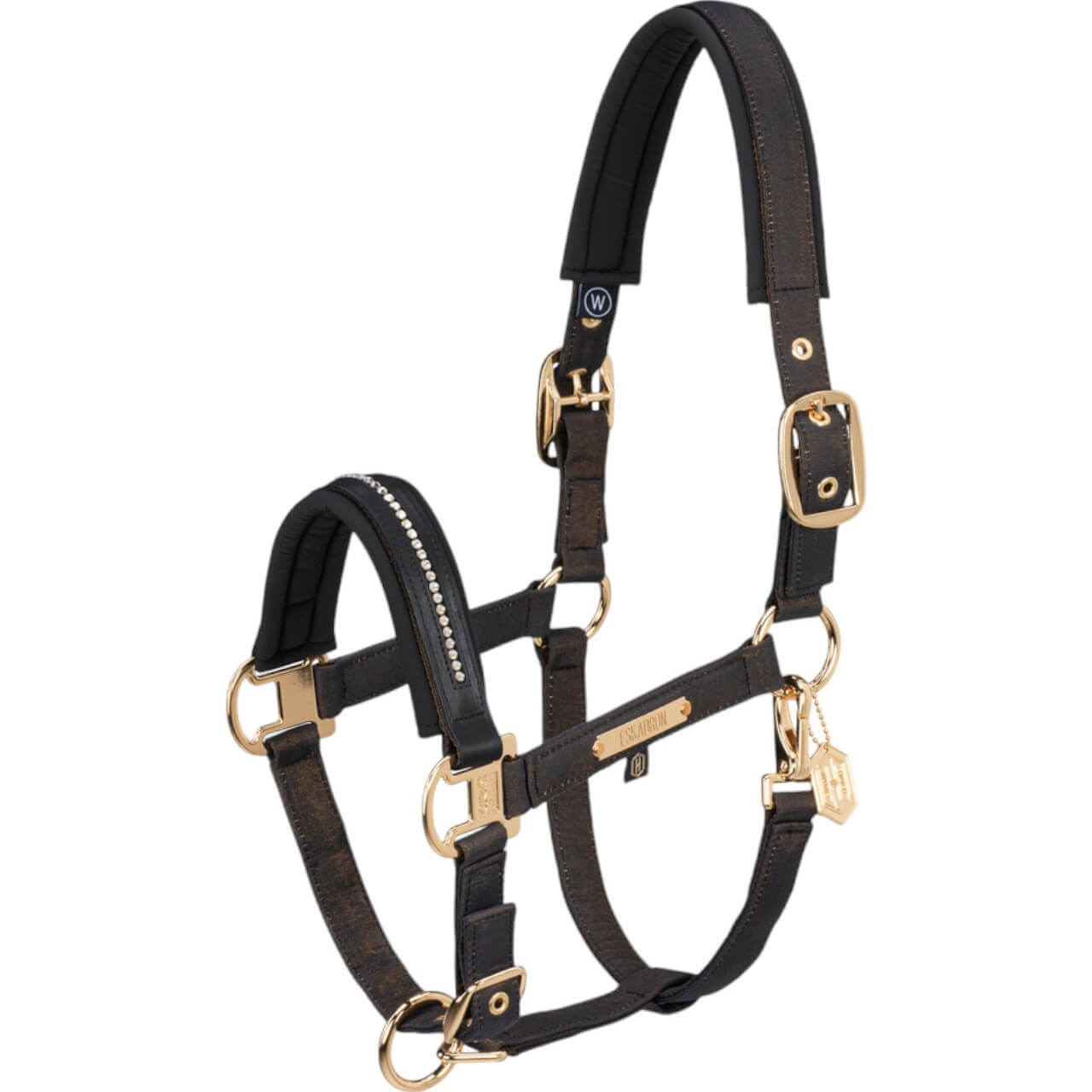 Halfter Glam Crystal Double Pin Heritage 2024 Softshellhalfter sp-reitsport