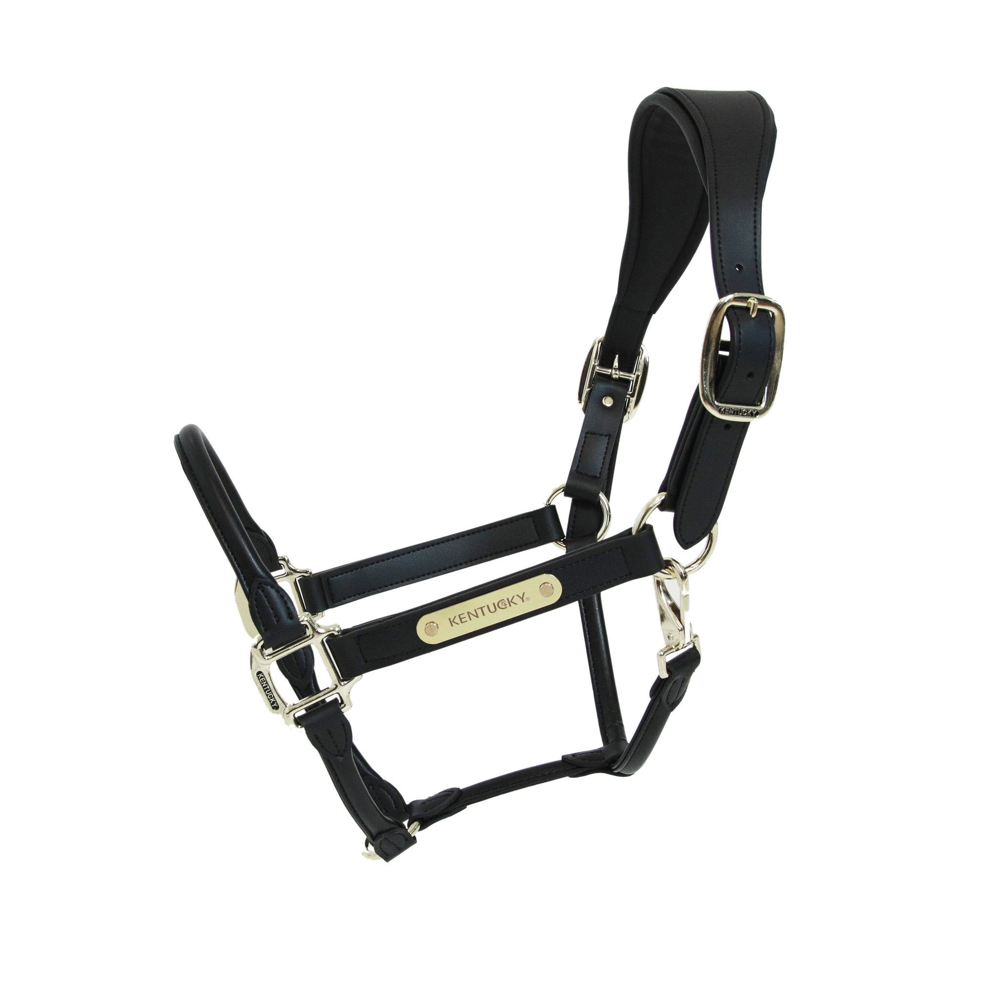 KENTUCKY HORSEWARE Lederhalfter "ANATOMIC" schwarz