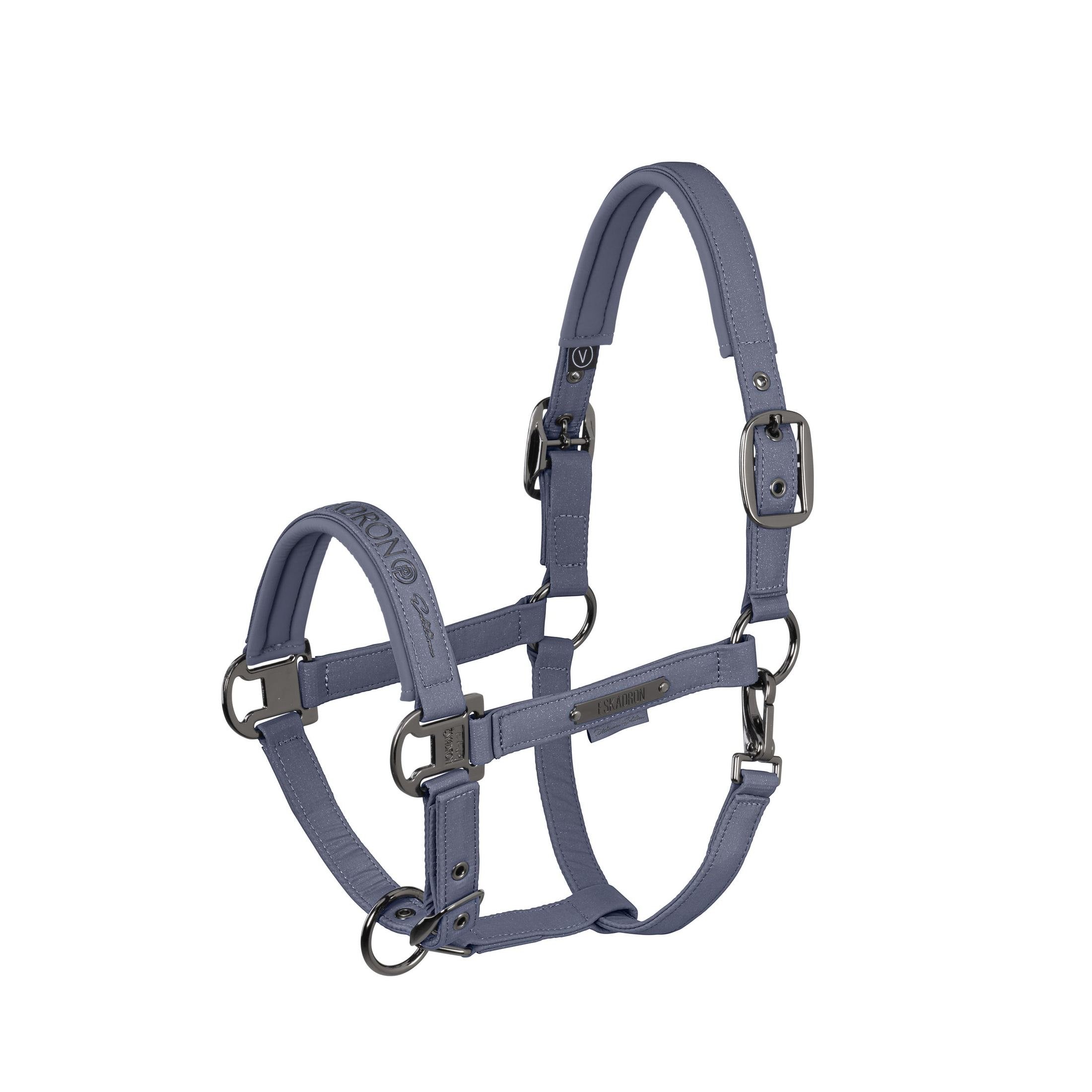 ESKADRON Halfter Sparkle Double Pin Platinum HW26 sp-reitsport