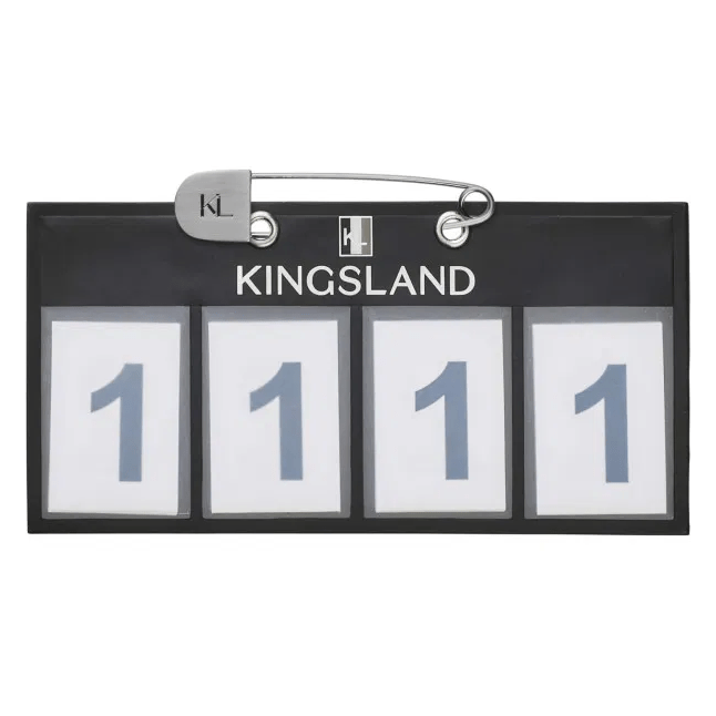 Kingsland Classic Startnummern in navy, schwarz & weiß bei SP-Reitsport