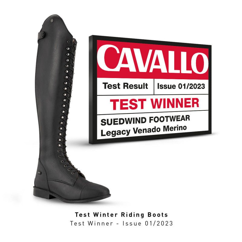 Suedwind "Legacy Venado Merino" Leder Winter-Reitstiefel mit Polo-Schnürung 38-41 sp-reitsport
