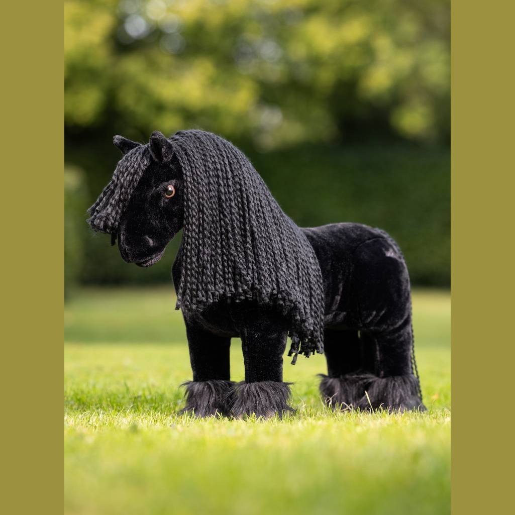 LeMieux Toy Pony Plüschpferd Friese " Spike " sp-reitsport