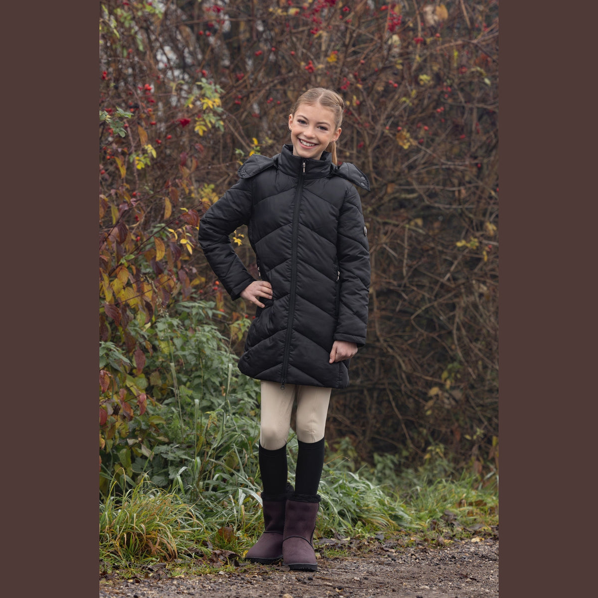 Cavalliero Kinder Winter-Reitmantel Herbst/Winter 2026 – Vororder sp-reitsport