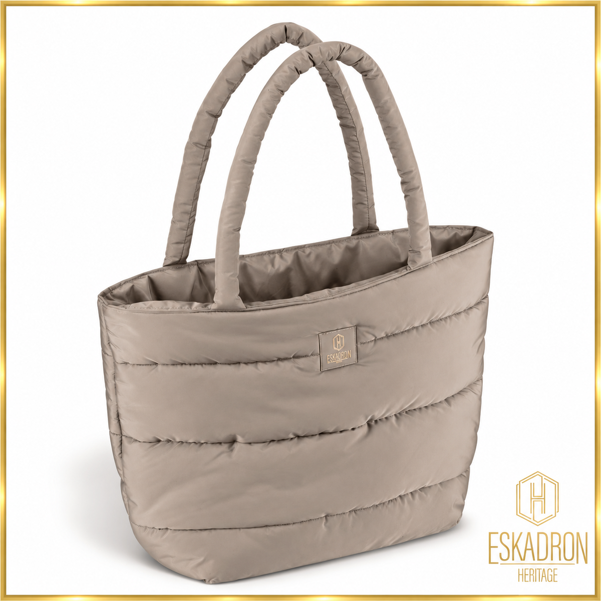 ESKADRON Heritage 2026/27 Shopper Tasche Quilt – Ash 040 sp-reitsport
