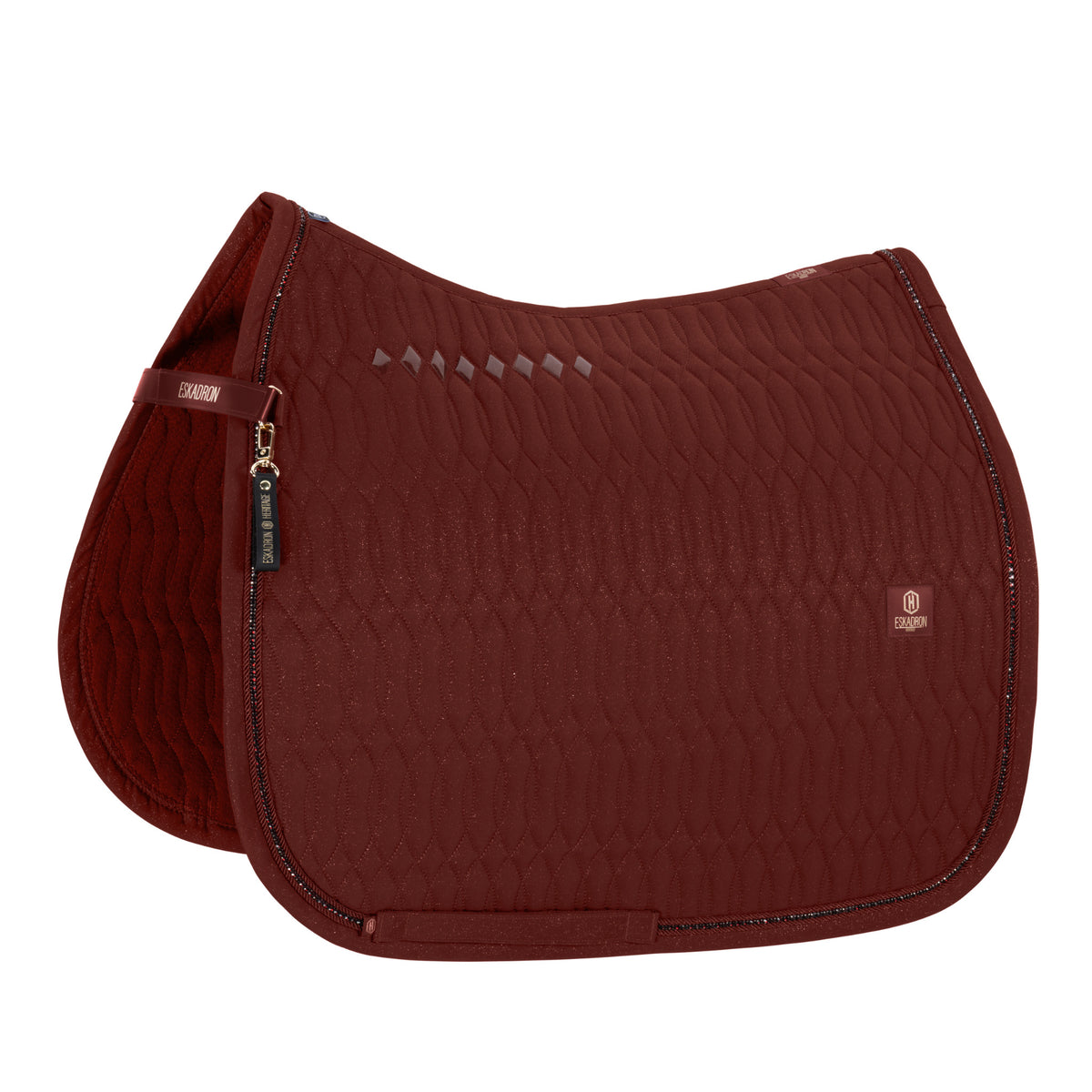 ESKADRON Heritage 2026/27 Schabracke Sparkle Crystal – Merlot 960 sp-reitsport