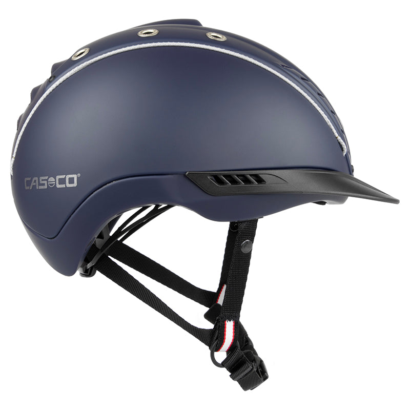 CASCO Reithelm Mistrall-2 schwarz, blau & braun bei SP-Reitsport