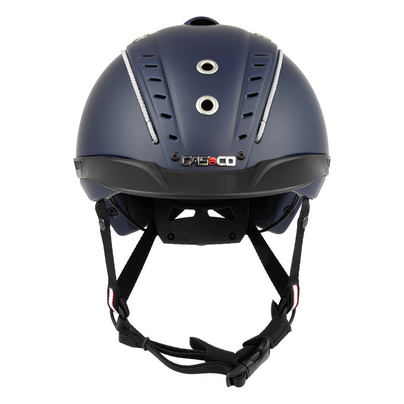 CASCO Reithelm Mistrall-2 schwarz, blau & braun bei SP-Reitsport