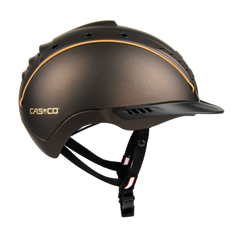 CASCO Reithelm Mistrall-2 schwarz, blau & braun bei SP-Reitsport