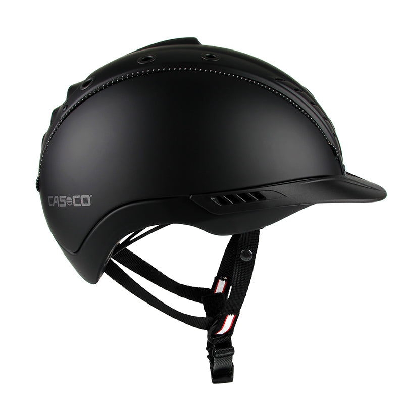 CASCO Reithelm Mistrall-2 schwarz, blau & braun bei SP-Reitsport