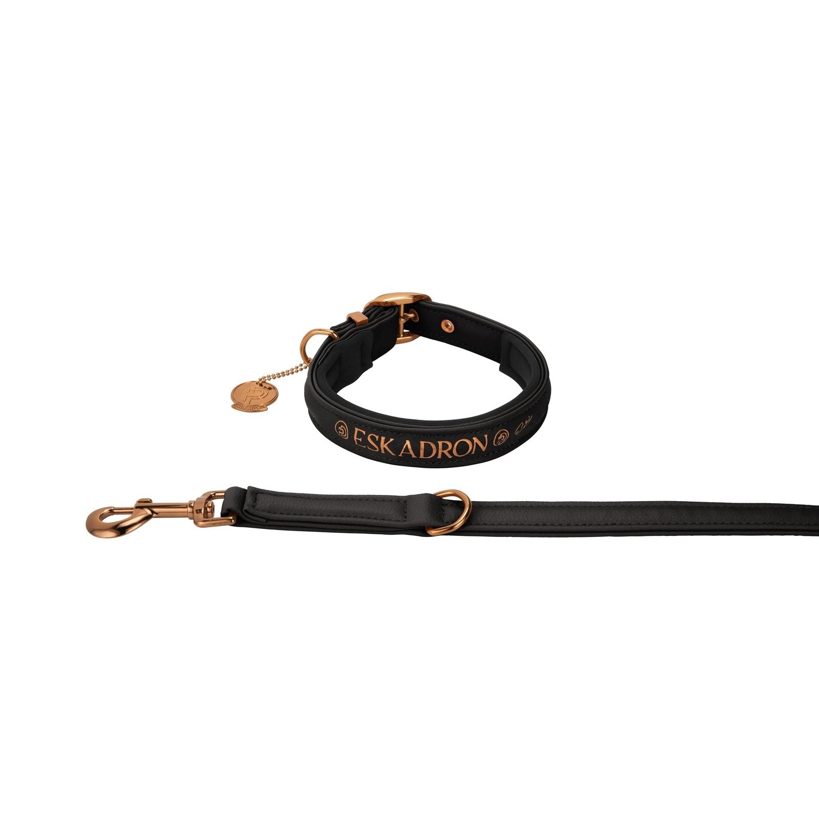 ESKADRON Platinum 23/24 Hundeset Hunde-Halsband & Leine black/schwarz bei SP-Reitsport