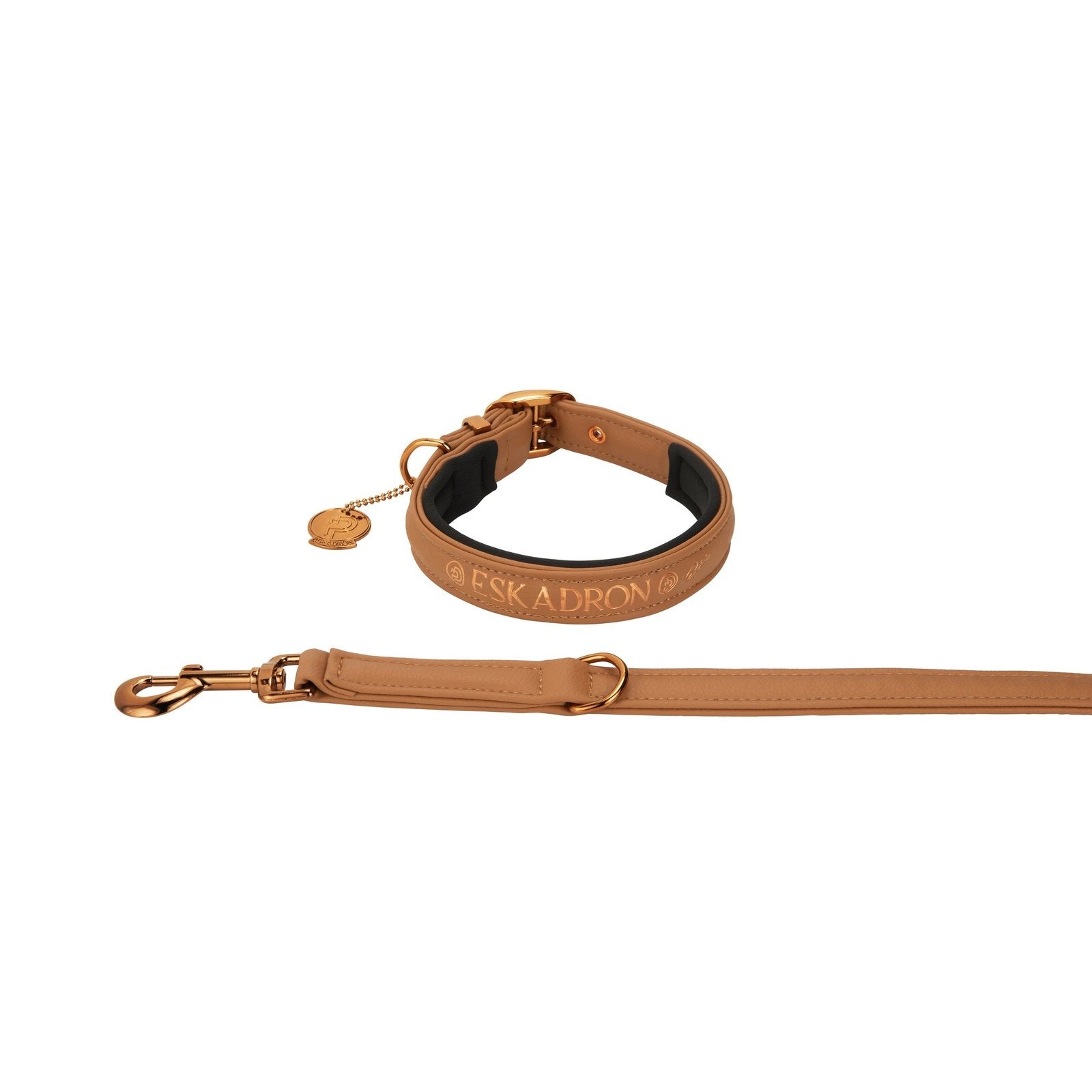 ESKADRON Platinum 23/24 Hundeset Hunde-Halsband & Leine cognac bei SP-Reitsport