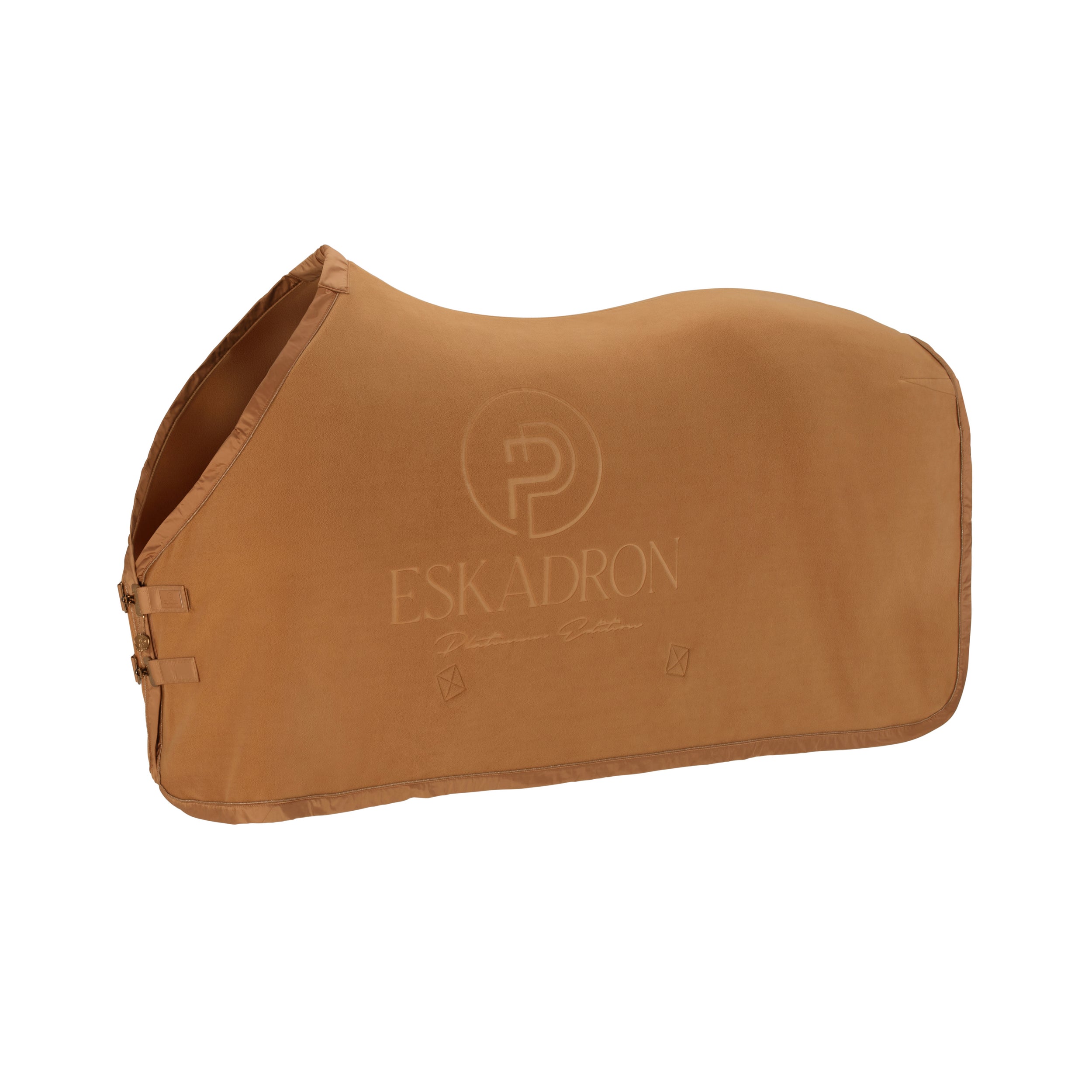 ESKADRON Platinun 23/24 Abschwitzdecke FLEECE STAMP cognac bei SP-Reitsport