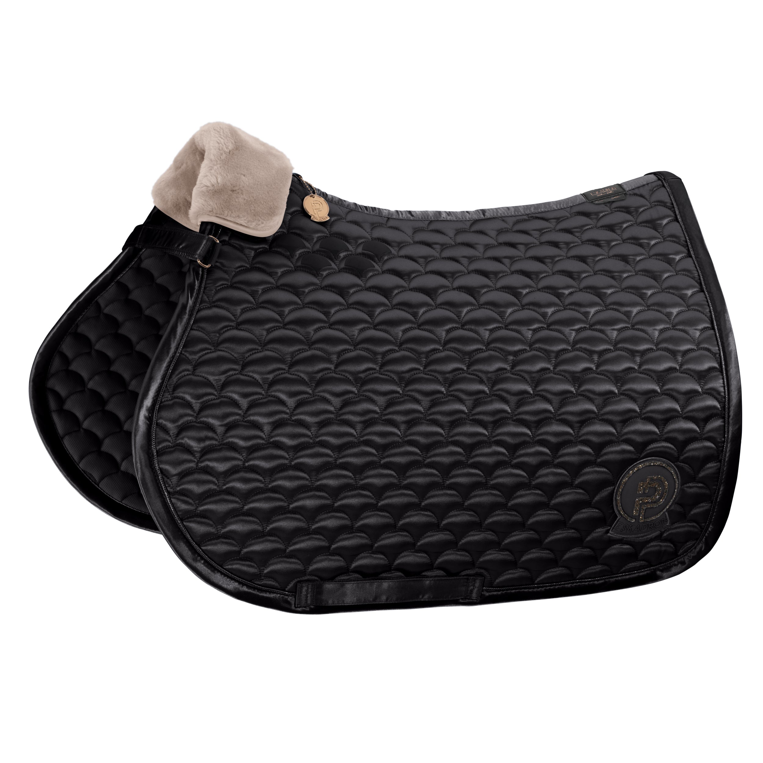 ESKADRON Platinun 23/24 Schabracke SATIN CLOUD black/schwarz bei SP-Reitsport