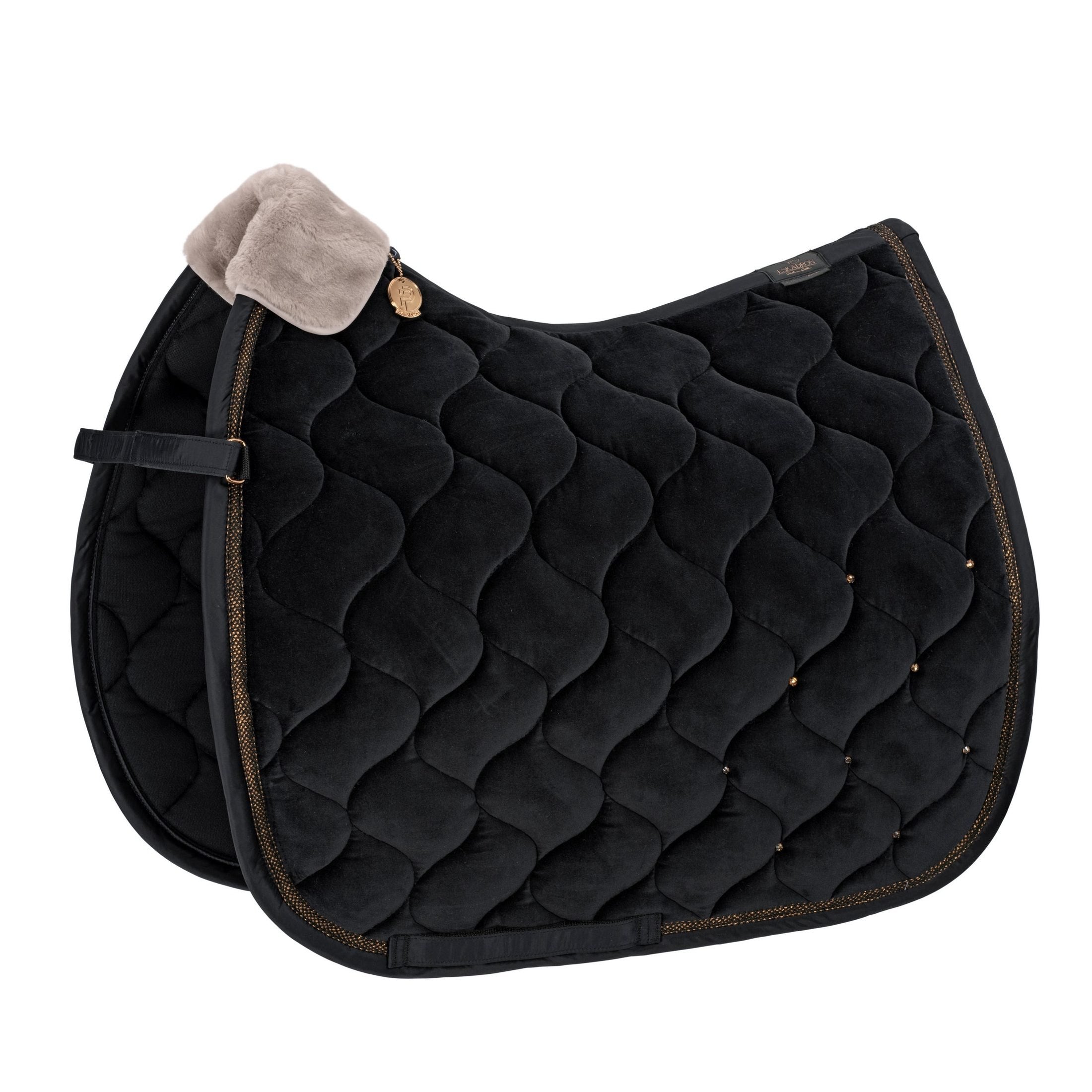 ESKADRON Platinun 23/24 Schabracke VELVET CRYSTAL black/schwarz bei SP-Reitsport sp-reitsport