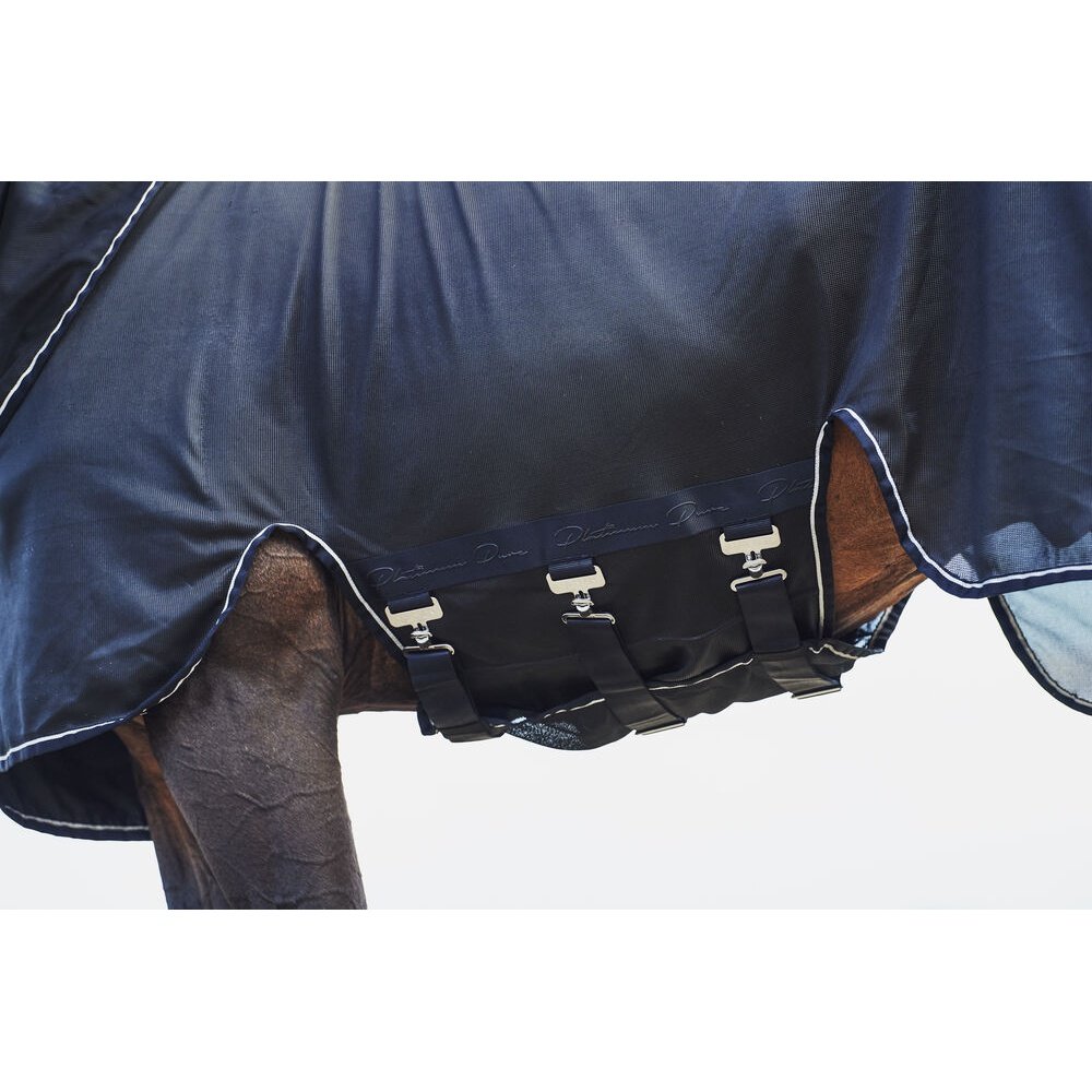 ESKADRON Platinum Pure 2023 Fliegendecke / Halsteil Fly Detach-Neck Fly Rug navy bei SP-Reitsport sp-reitsport