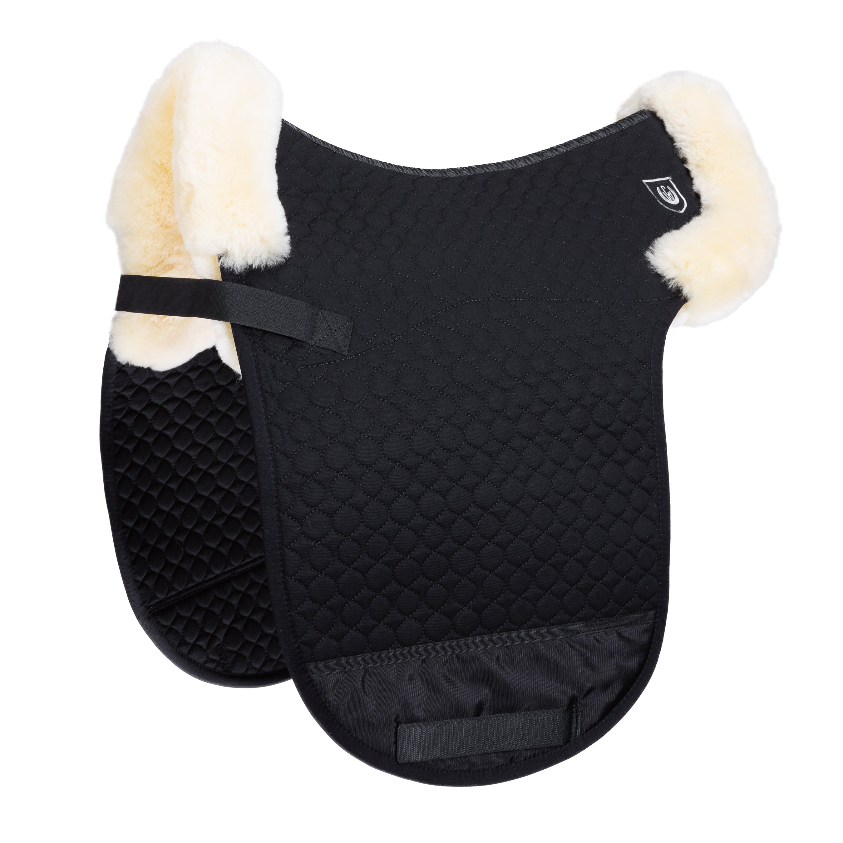 Christ Champ D 1/4 Lammfell Satteldecke mit Rand bei SP-Reitsport