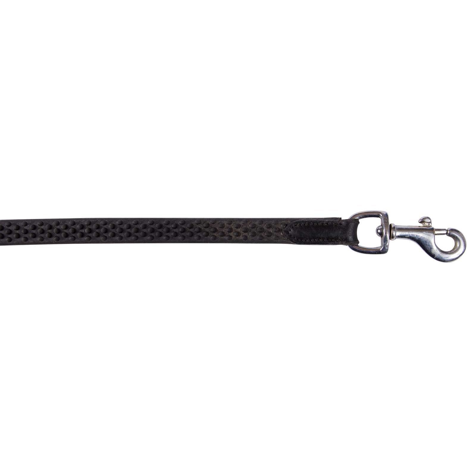 CATAGO Biothane Zügel mit Karabiner in schwarz & weiss CATAGO bei SP-Reitsport