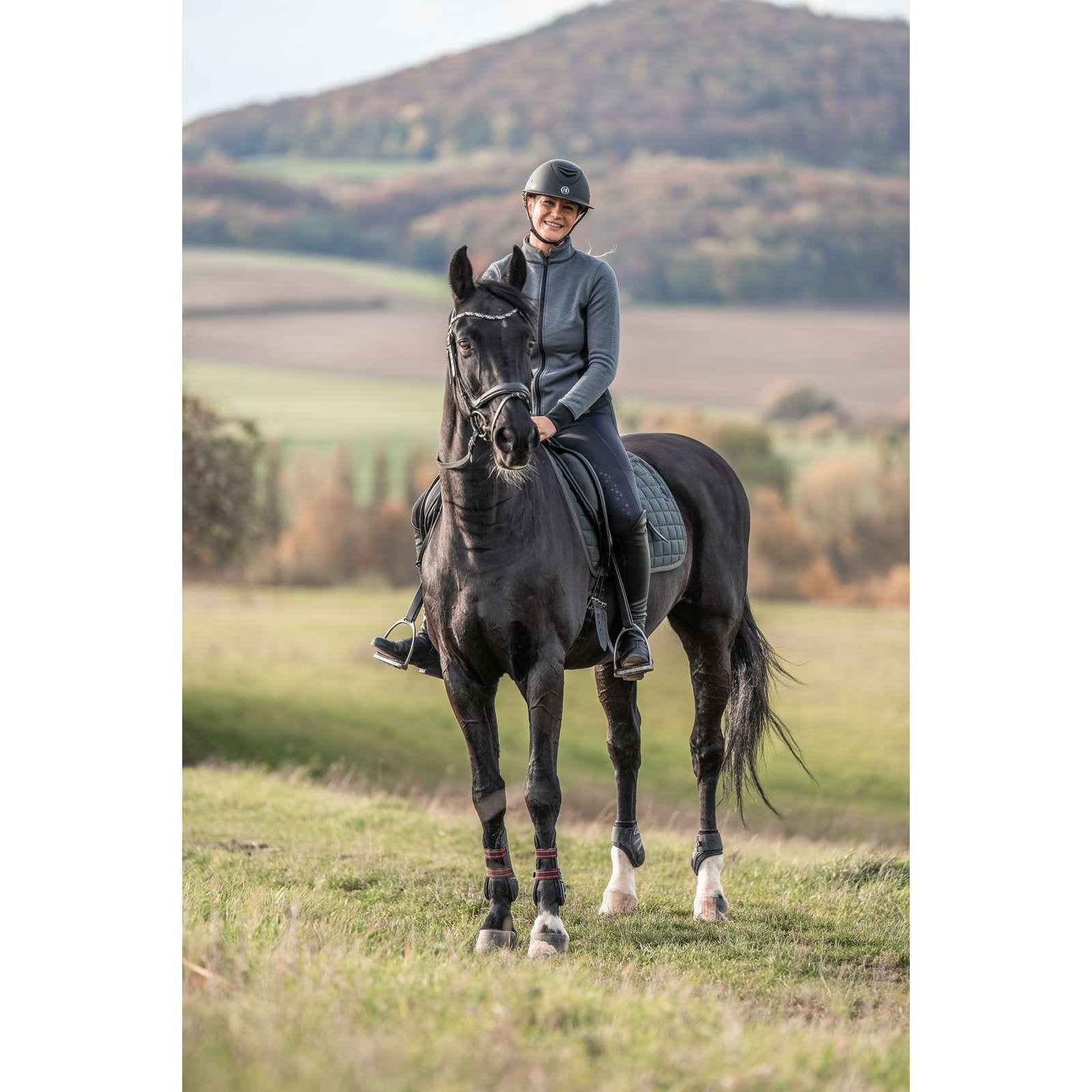 CATAGO FIR-Tech Spring Gamasche 2in1 schwarz & navy Gr.: Pony , Vollblut/Warmblut CATAGO bei SP-Reitsport