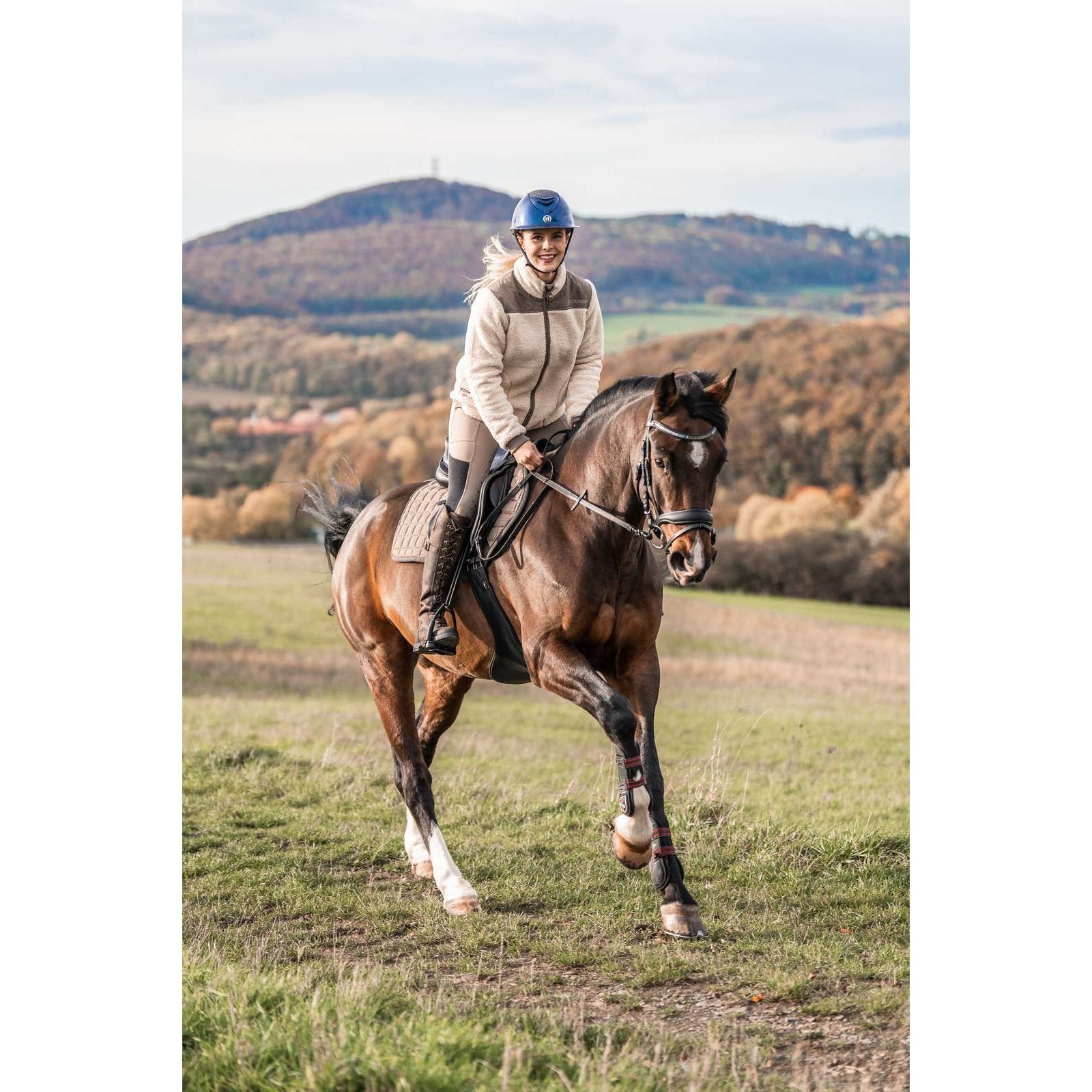 CATAGO FIR-Tech Spring Gamasche 2in1 schwarz & navy Gr.: Pony , Vollblut/Warmblut CATAGO bei SP-Reitsport