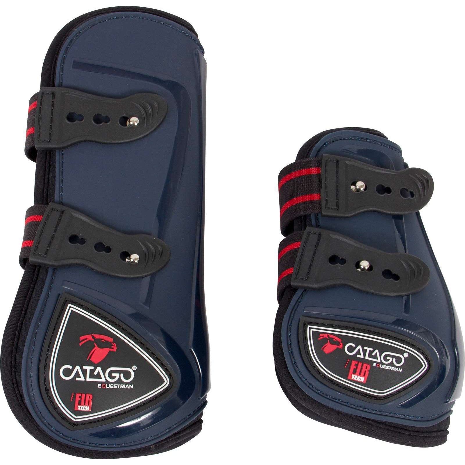 CATAGO FIR-Tech Spring Gamasche 2in1 schwarz & navy Gr.: Pony , Vollblut/Warmblut CATAGO bei SP-Reitsport