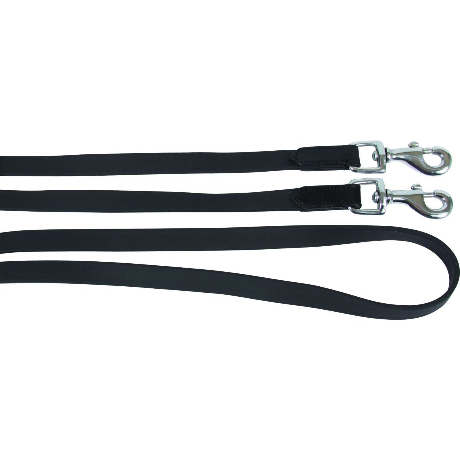 CATAGO Islands Biothan Zügel schwarz mit Karabiner 2,5m CATAGO bei SP-Reitsport