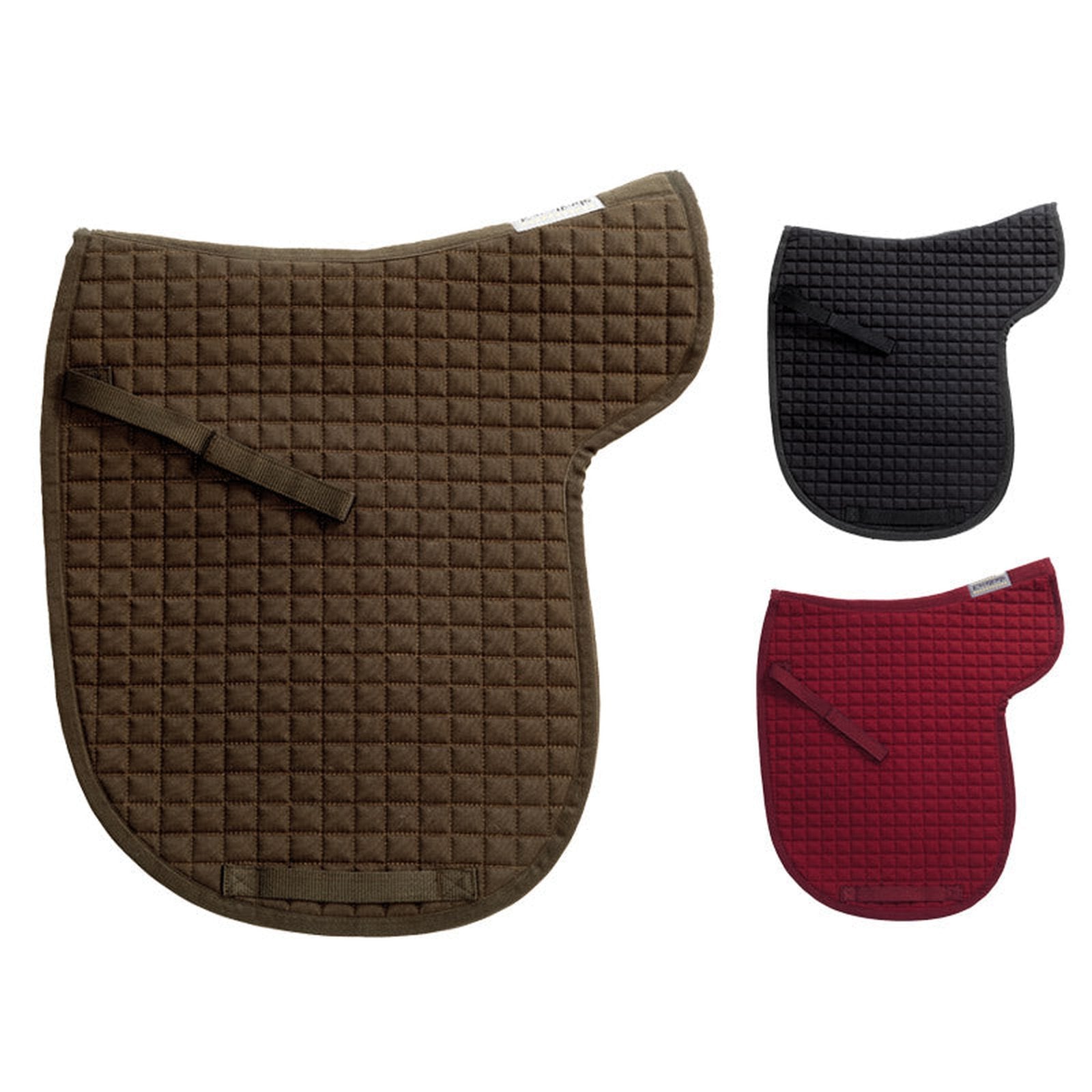 Kavalkade Satteldecke Island, in den Farben schwarz, olive & bordeaux sp-reitsport