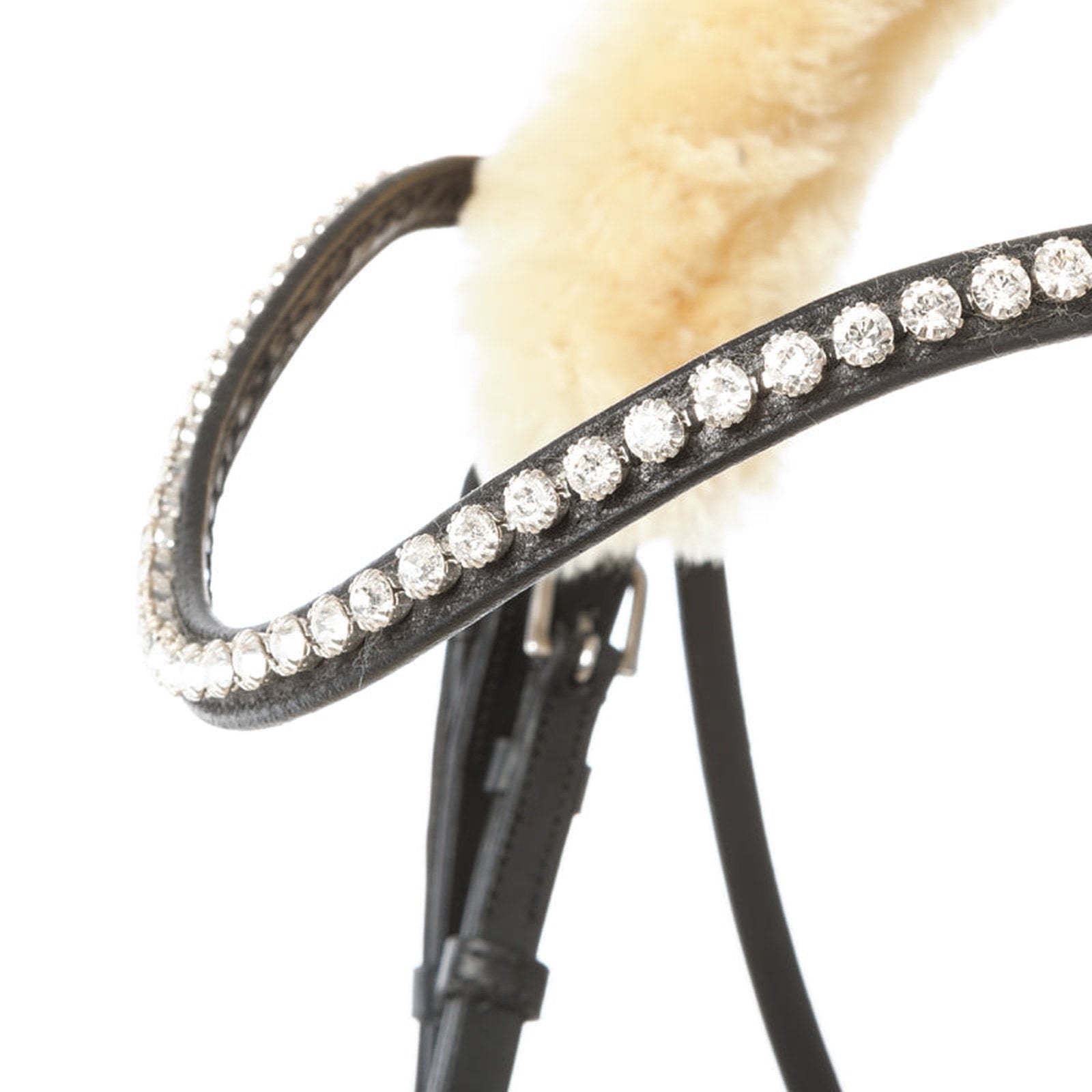 Kavalkade Trense Joyce mit Lammfell, schwed.-komb. RH für Pony, Vollblut & Warmblut sp-reitsport