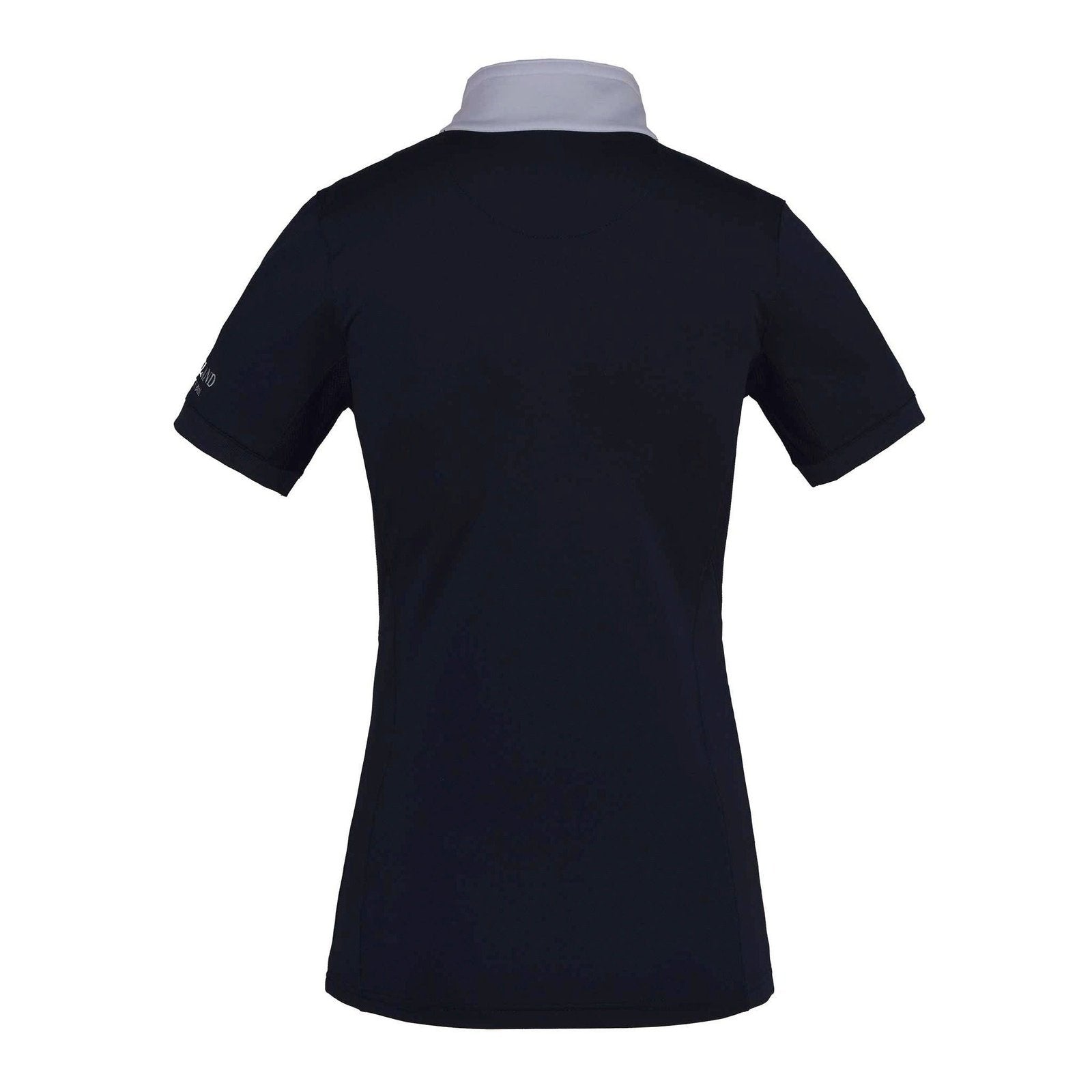 Kingsland Classic Damen Kurzarm Turniershirt in weiß & navy bei SP-Reitsport Kingsland bei SP-Reitsport