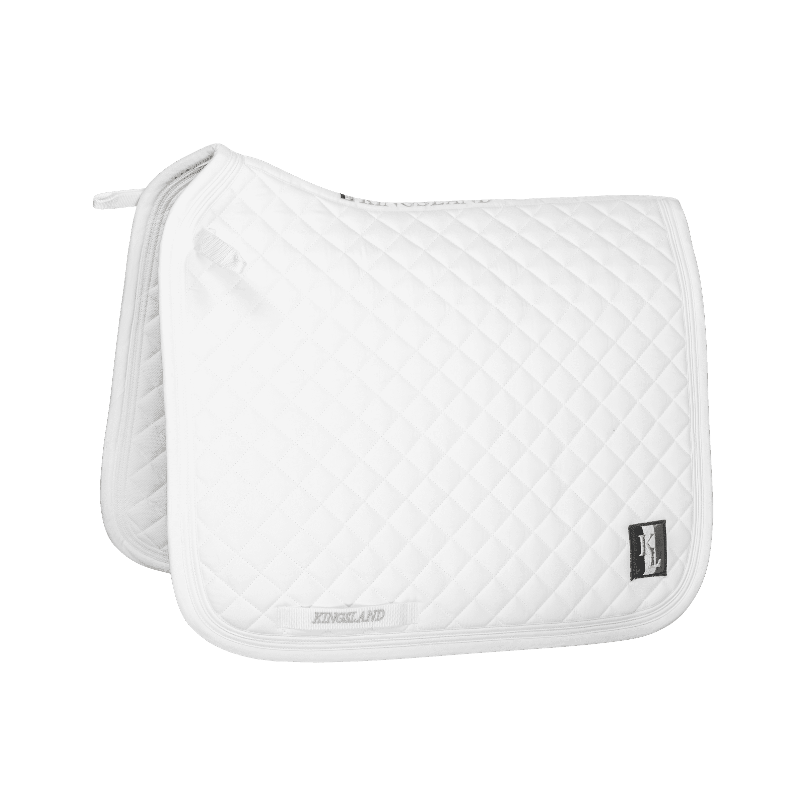 Kingsland Classic Dressurschabracke in weiß & navy bei SP-Reitsport sp-reitsport