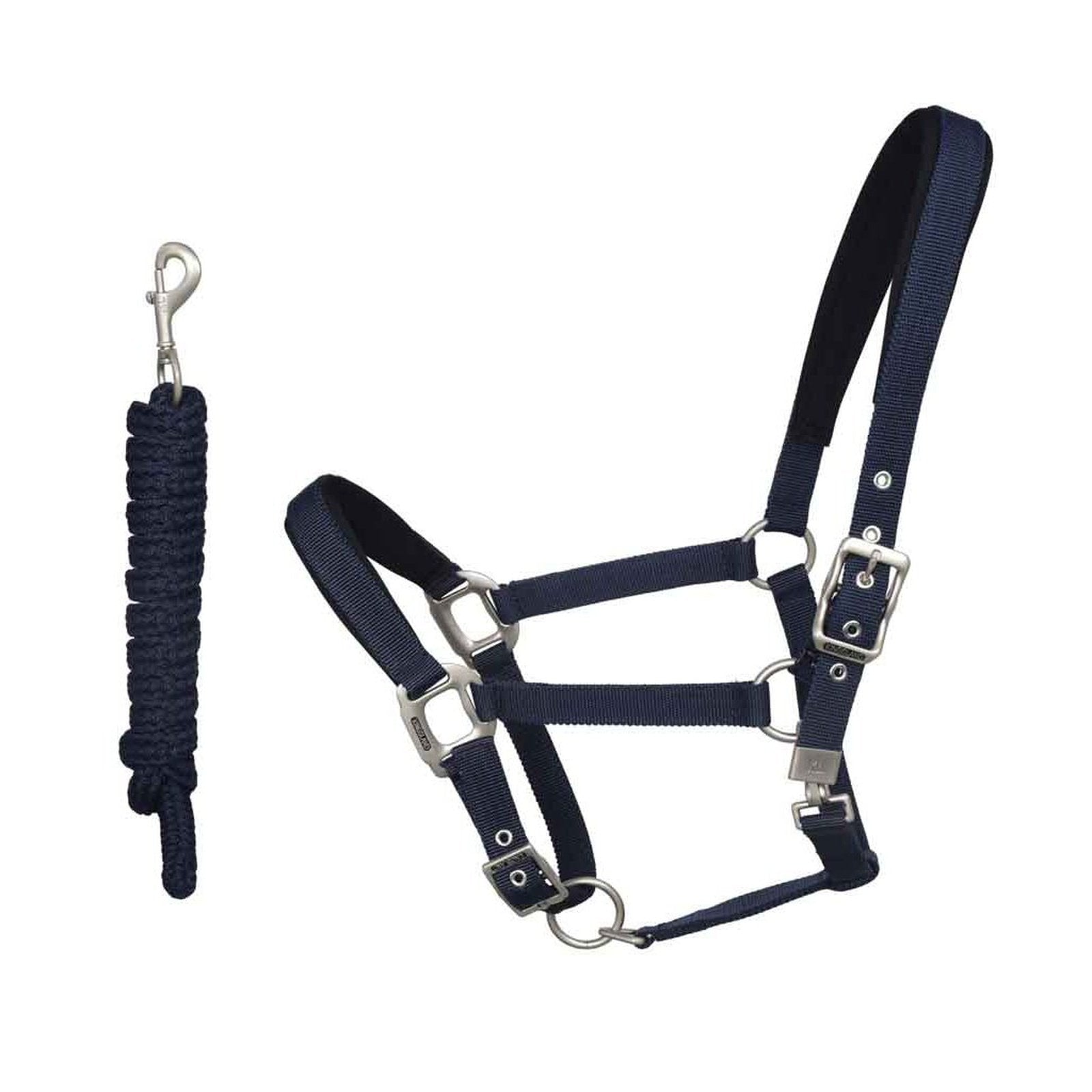 Kingsland Classic Halfter mit Strick in navy & multi bei SP-Reitsport sp-reitsport