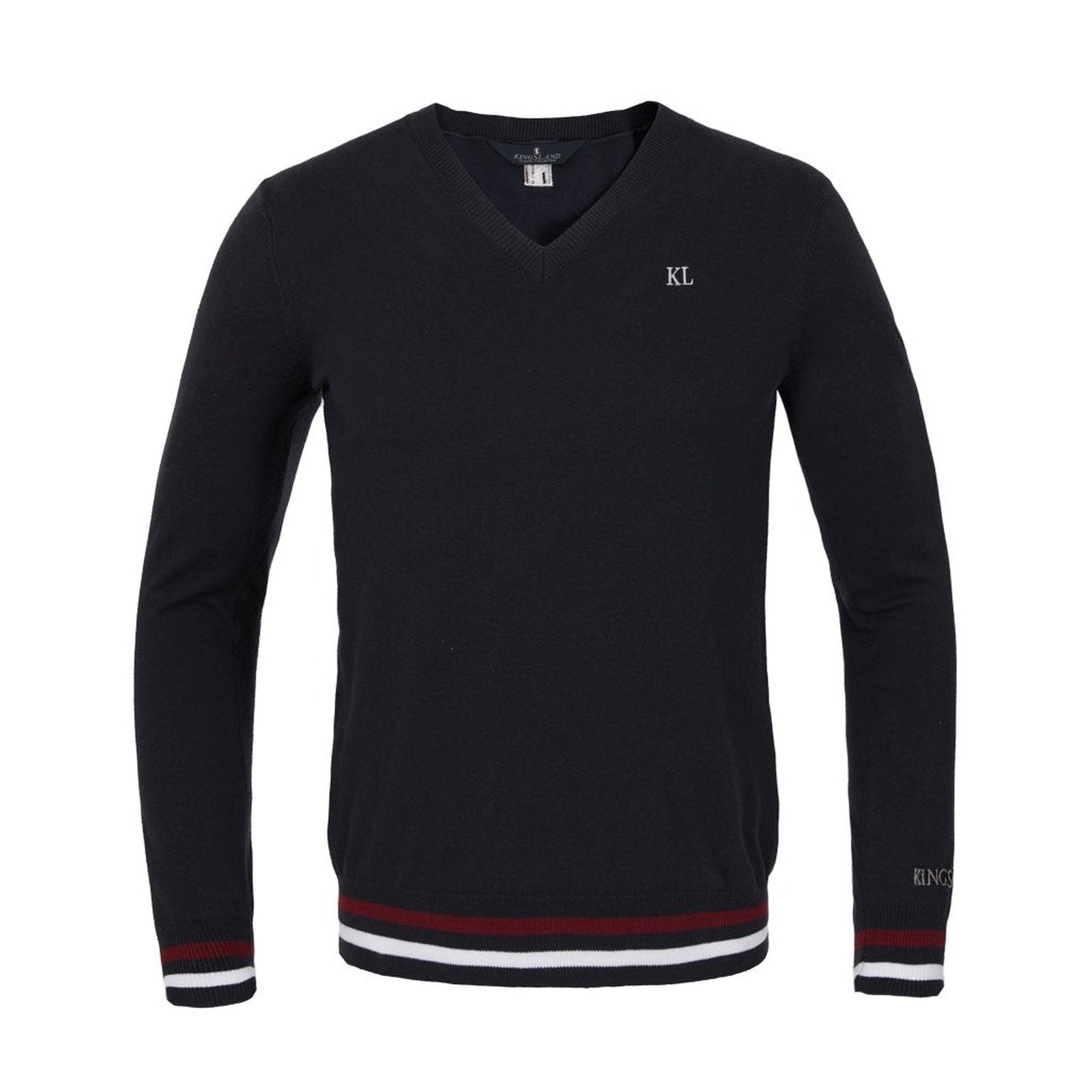 Kingsland Classic Herren Pullover mit V-Ausschnitt in navy bei SP-Reitsport Kingsland bei SP-Reitsport