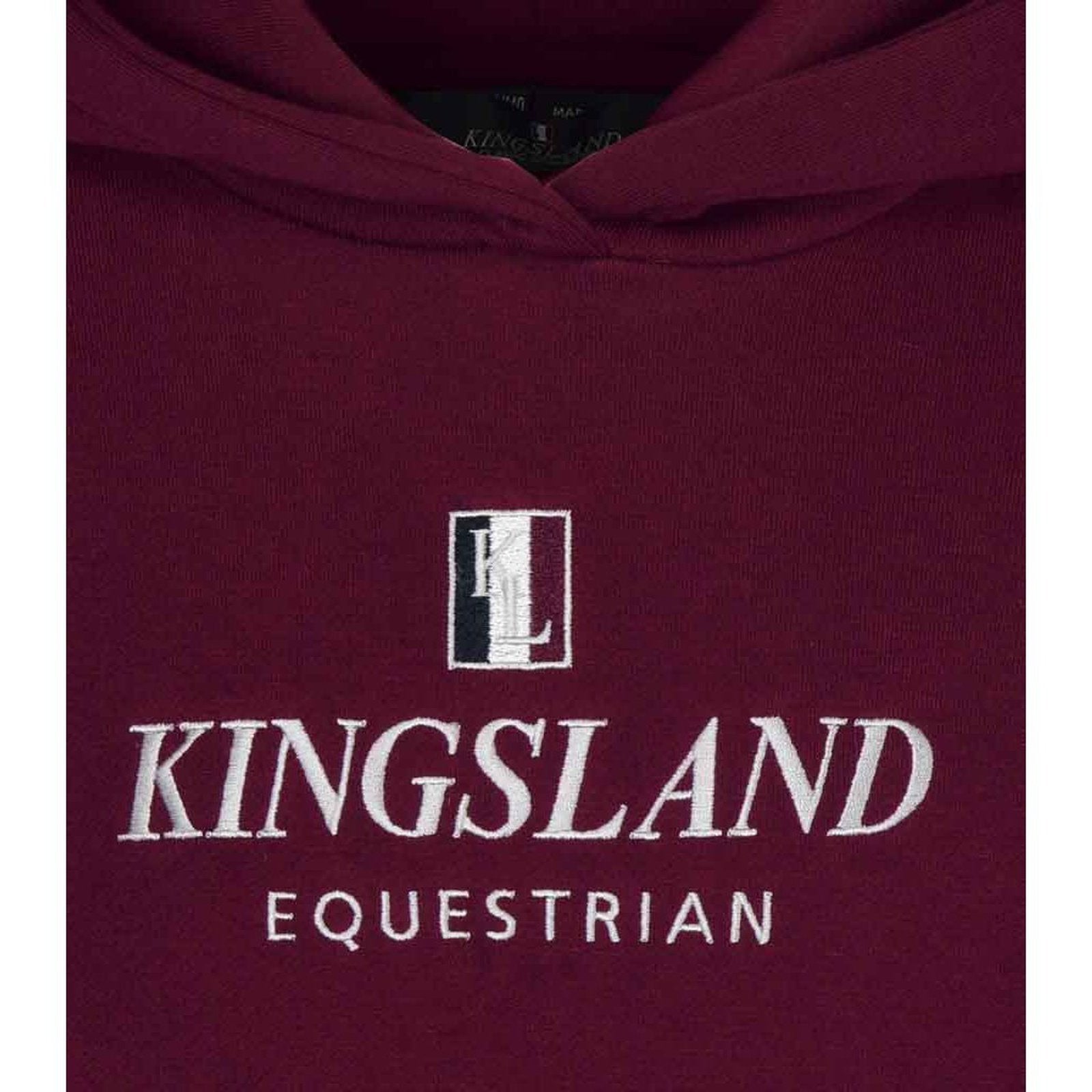 Kingsland Classic Hoodie Kinder Gr.110-164 in navy & burgundy bei SP-Reitsport Kingsland bei SP-Reitsport