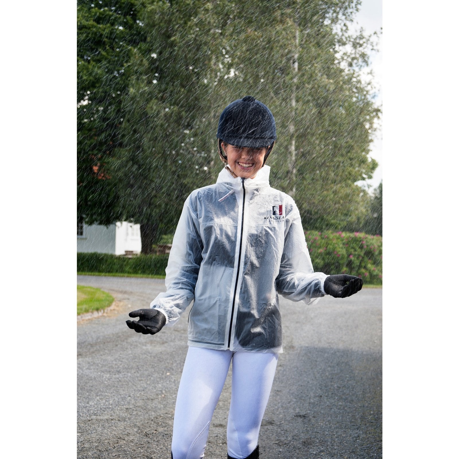 Kingsland Classic Regenjacke, transpartent, unisex Gr.:XXXS-XXL bei SP-Reitsport sp-reitsport