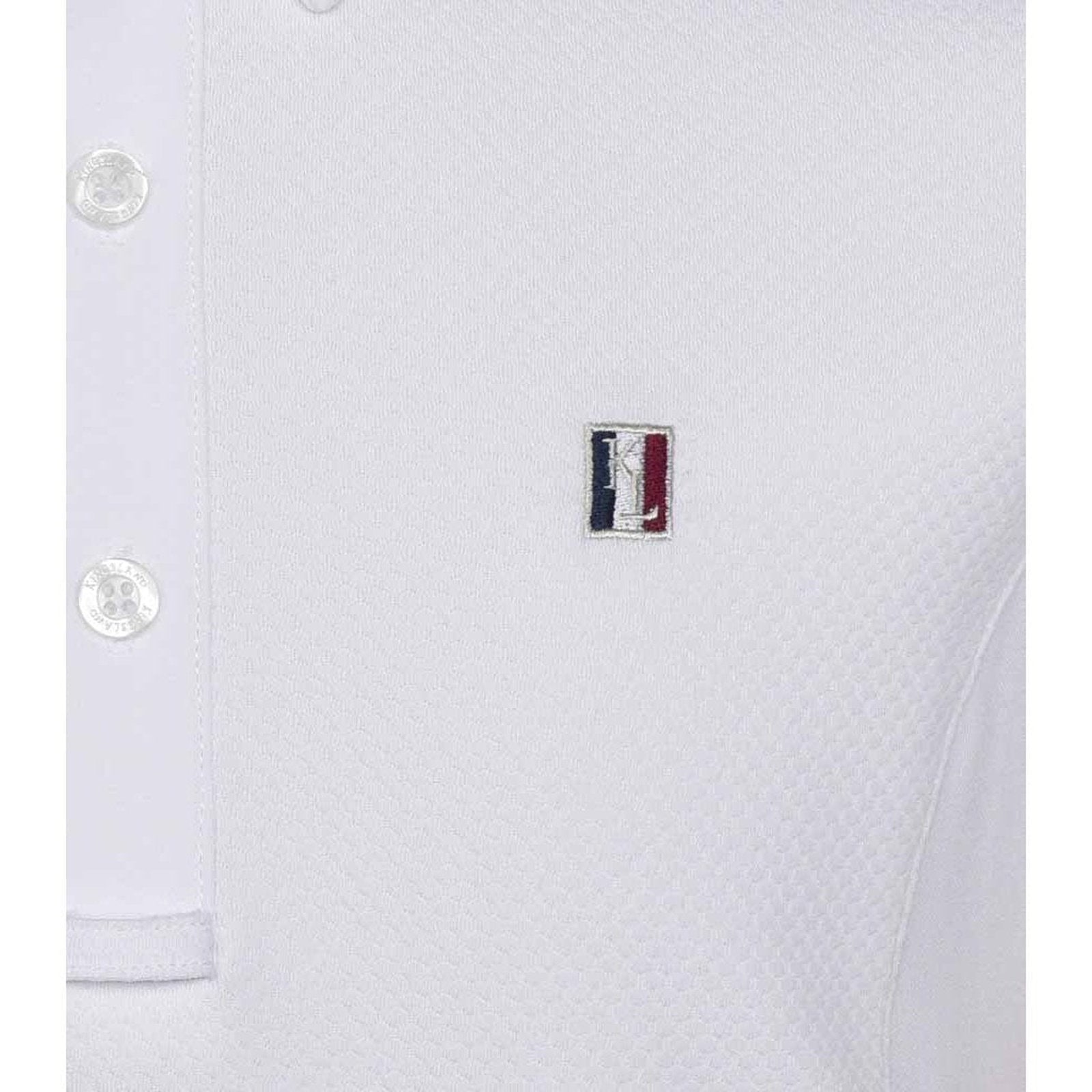 Kingsland Classic kurzärmliges Turniershirt für Jungen in weiß bei SP-Reitsport Kingsland bei SP-Reitsport