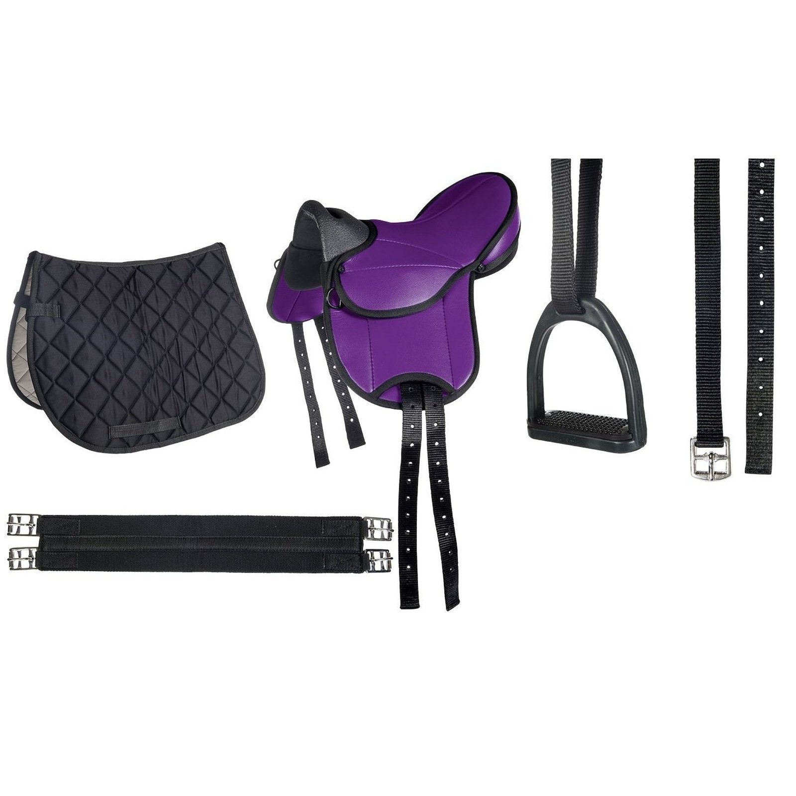 Shettysattel-Set -Beginner- in verschiedenen Farben HKM bei SP-Reitsport