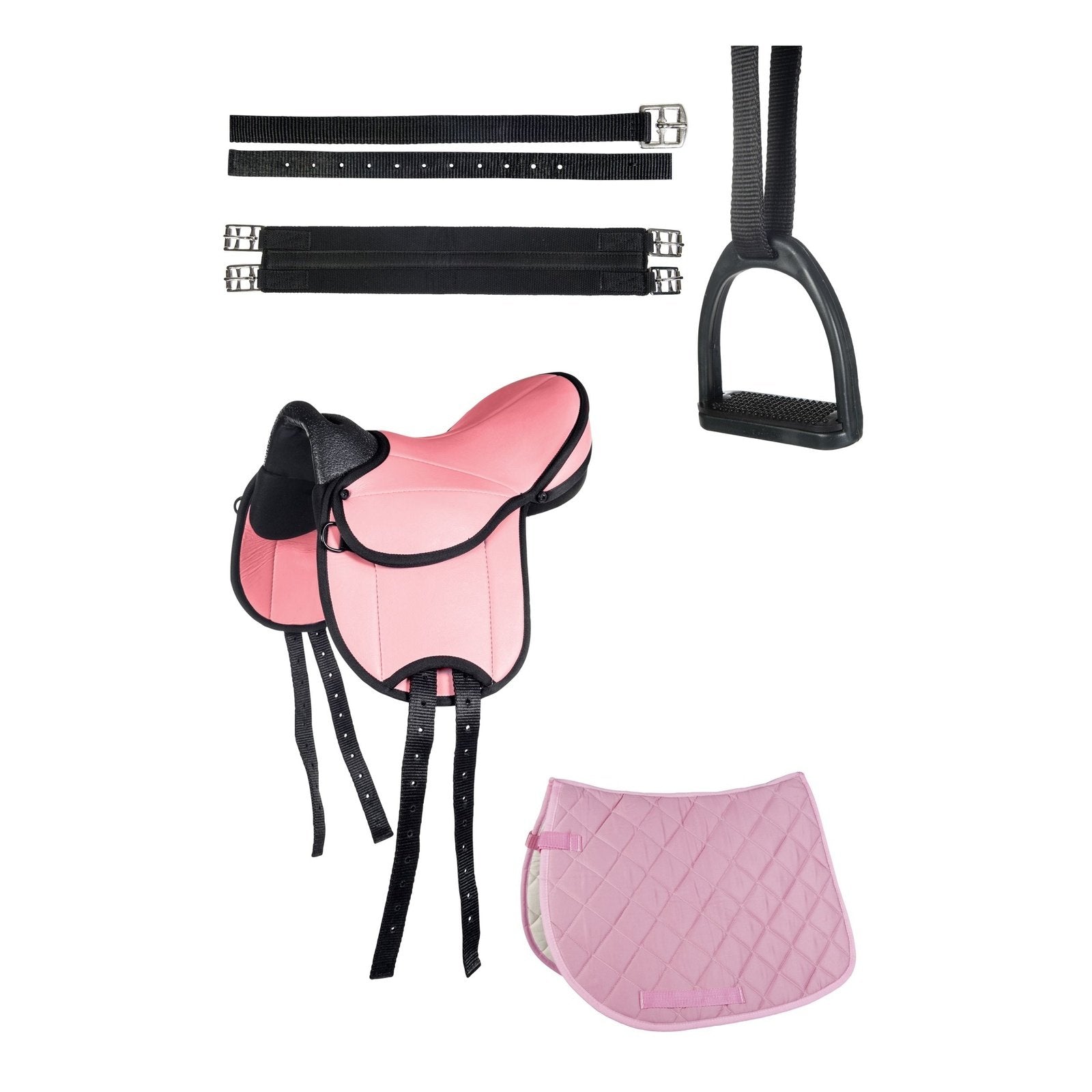 Shettysattel-Set -Beginner- in verschiedenen Farben HKM bei SP-Reitsport